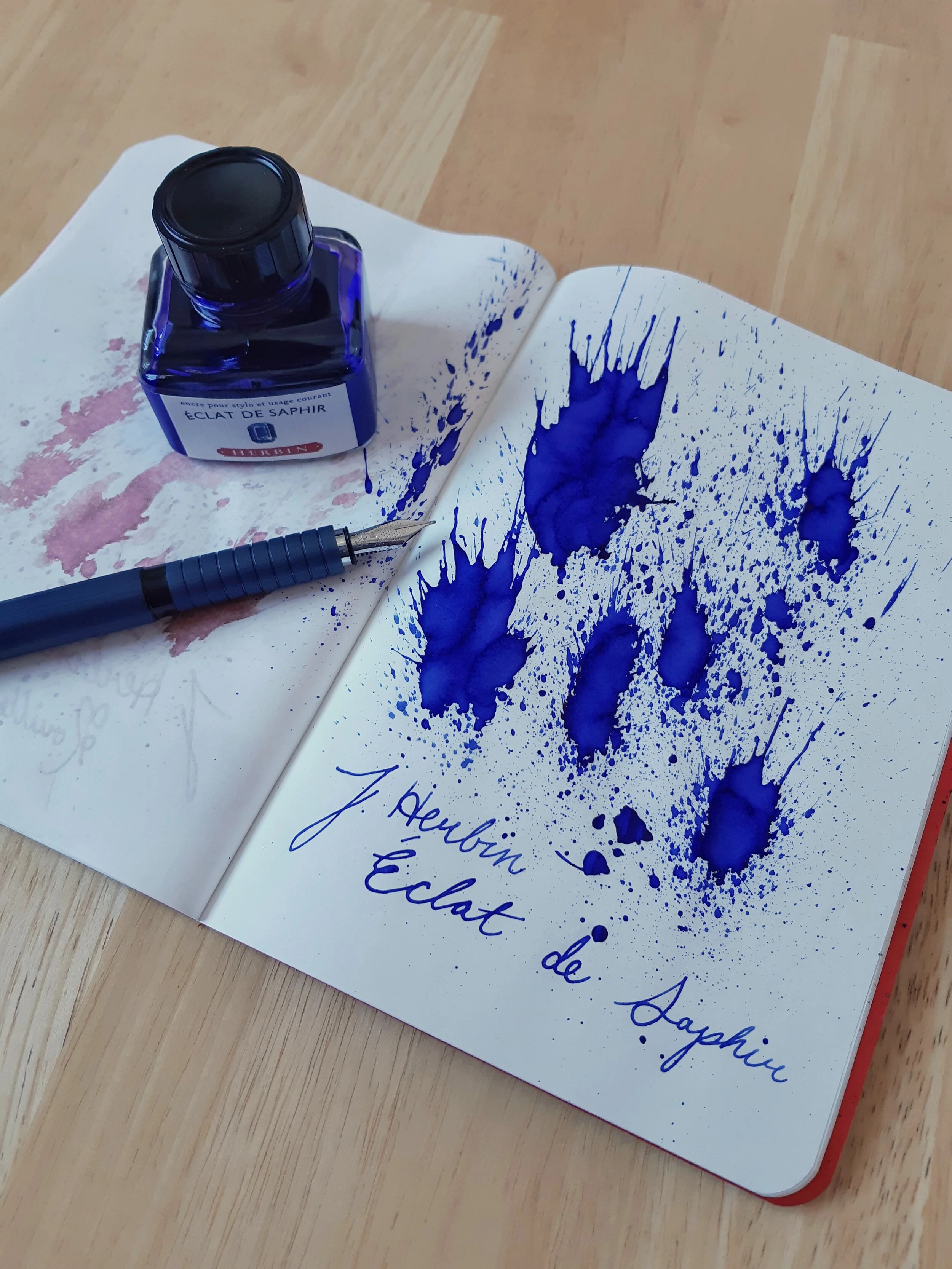 Our Favourite Bright and Pastel J. Herbin Fountain Pen Ink Colours