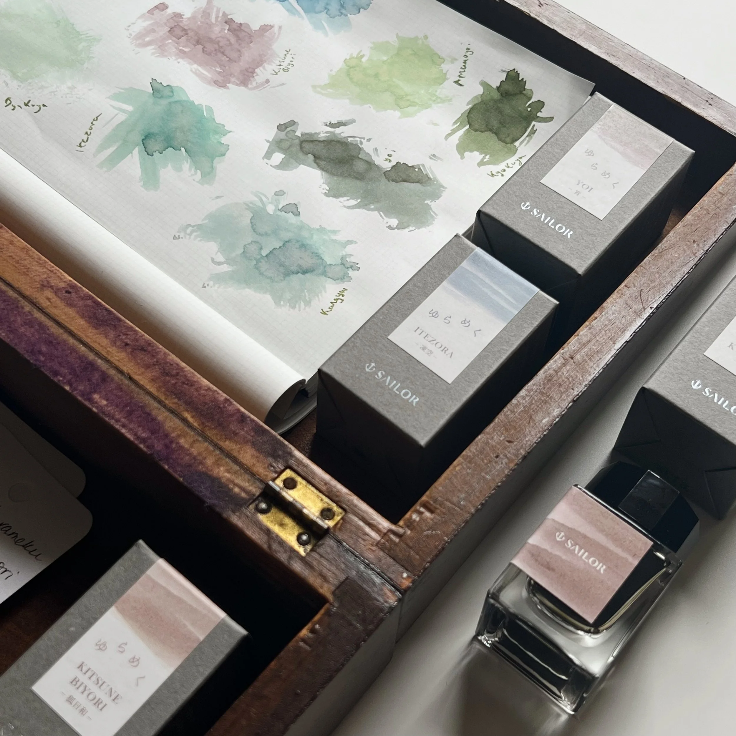 Discover Stunning Ink Shades with Sailor Yurameku Inks