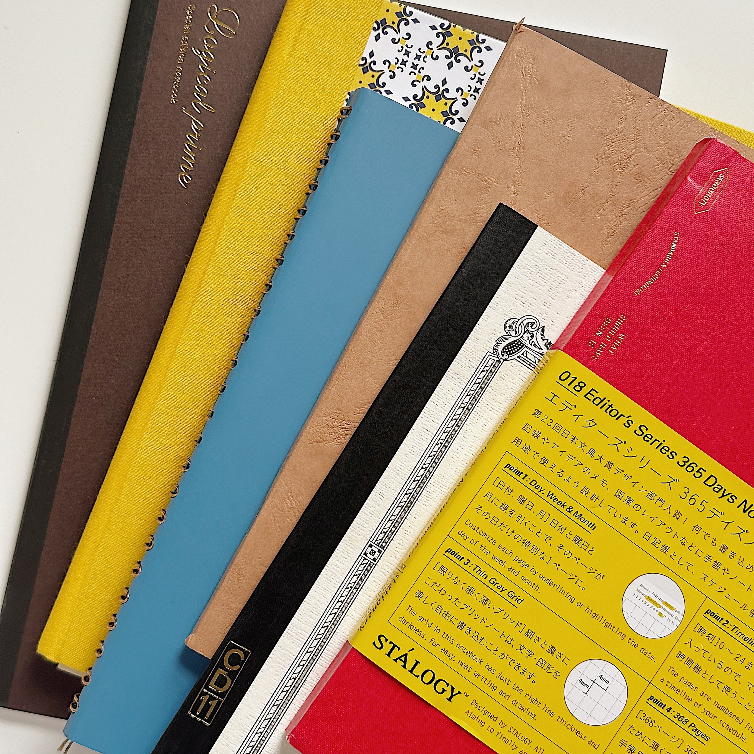 many different notebooks.jpg