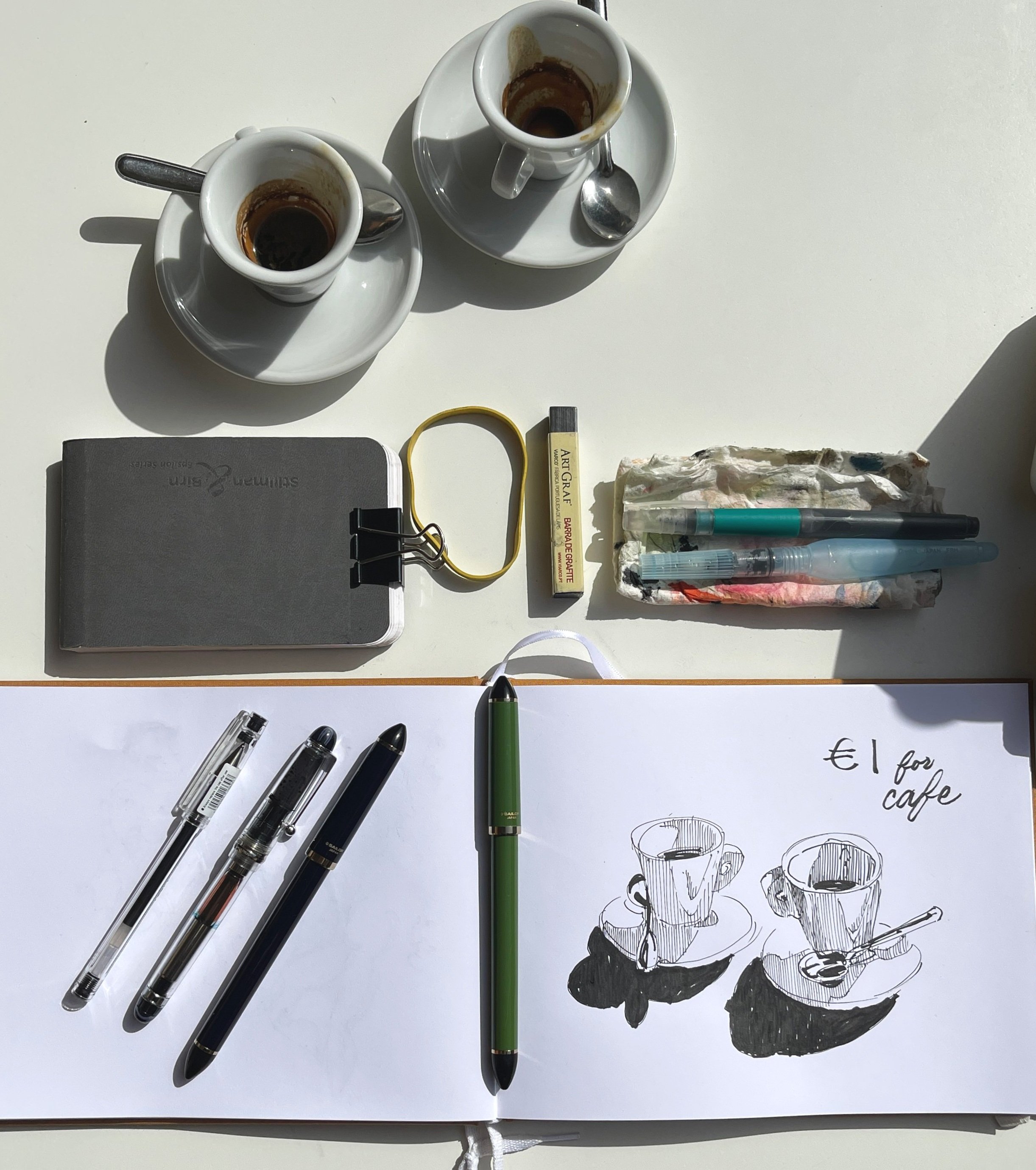 Top 5 Urban Sketching Tools (Expected & Not So Expected)