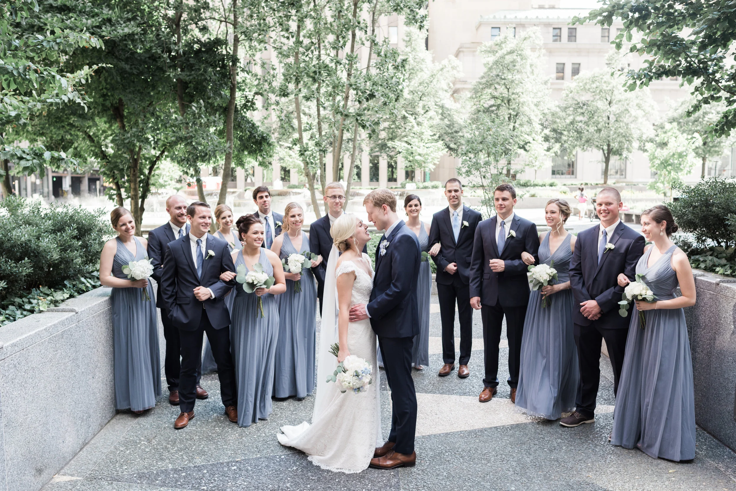 This photo (and ALL photos in this post) are thanks to Levana Melamed - our wonderful photographer who I would recommend to anyone planning a Pittsburgh wedding!