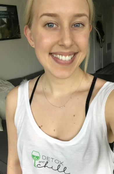 Wearing almost zero makeup and LOVING it.