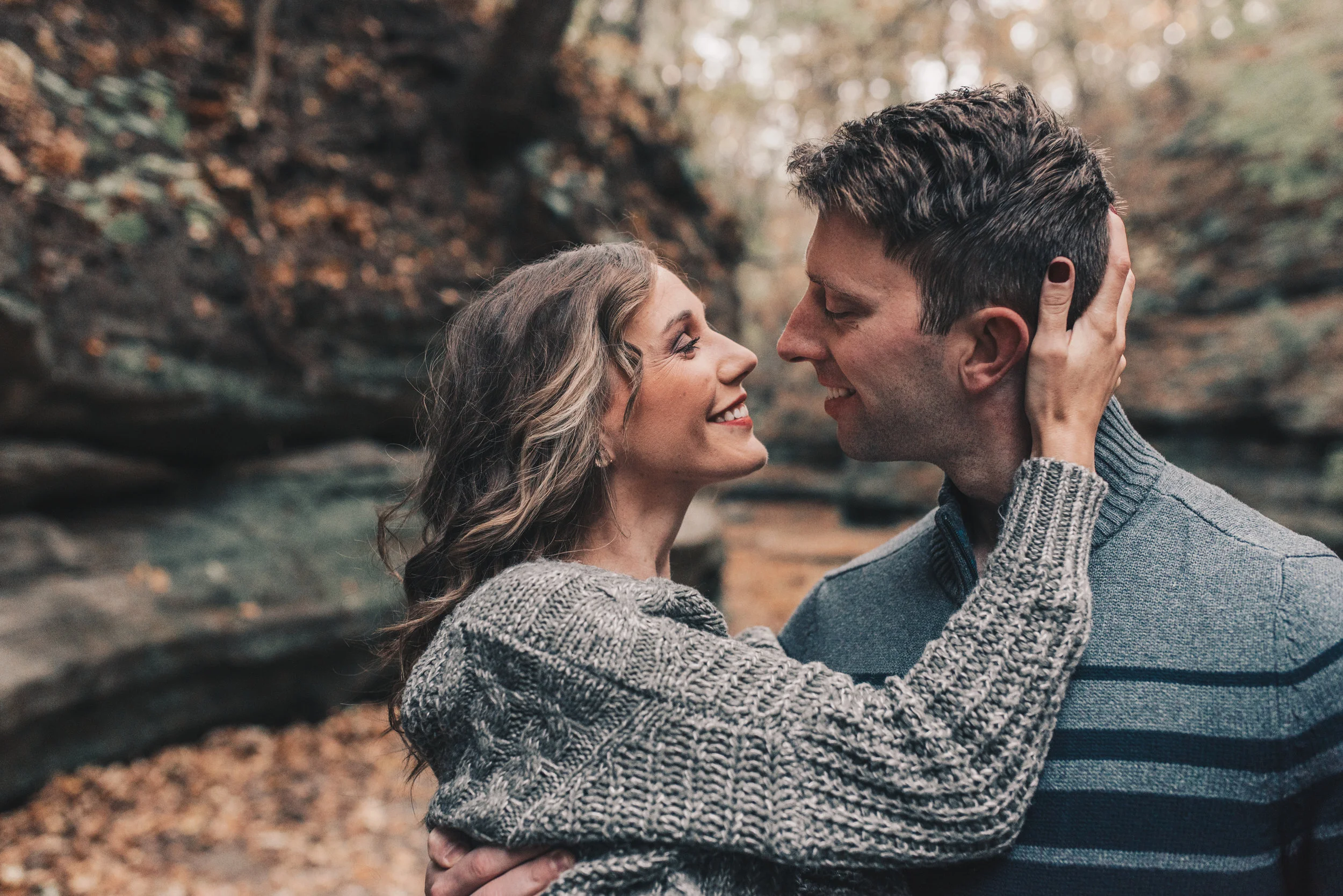 Adventurous Couples Photography, Illinois Engagement Session, Matthiessen State Park, Midwest Summer Engagement Session, Starved Rock, Matthiessen State Park Engagement Photos