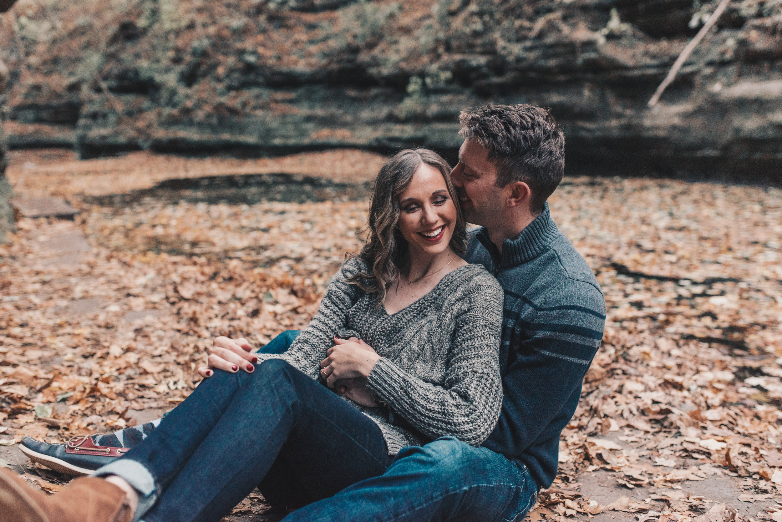 Adventurous Couples Photography, Illinois Engagement Session, Matthiessen State Park, Midwest Summer Engagement Session, Starved Rock, Matthiessen State Park Engagement Photos