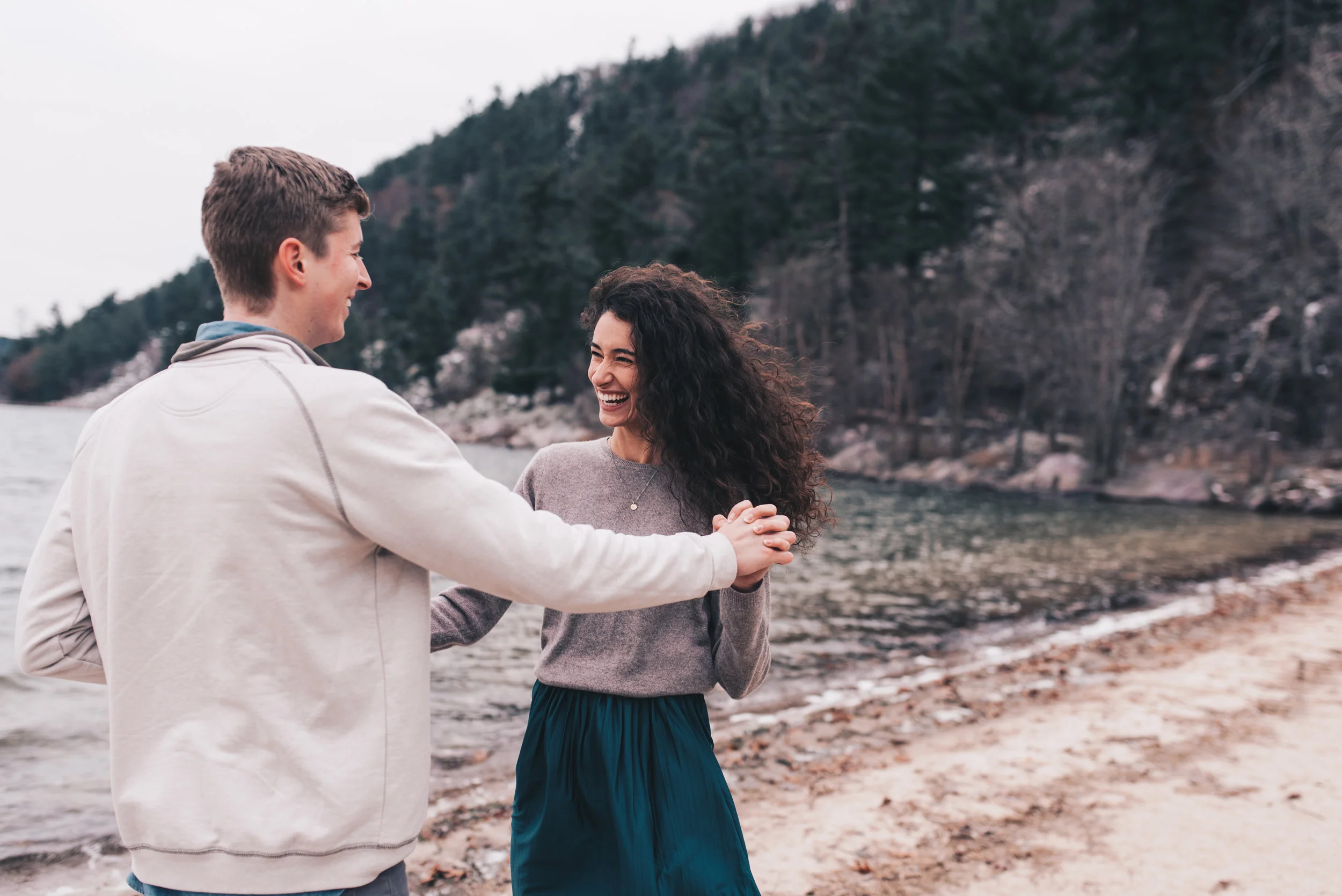 Devils Lake State Park Engagement Session, Devils Lake State Park, Devils Lake State Park Elopement, Adventurous Engagement Session, Adventurous Couples