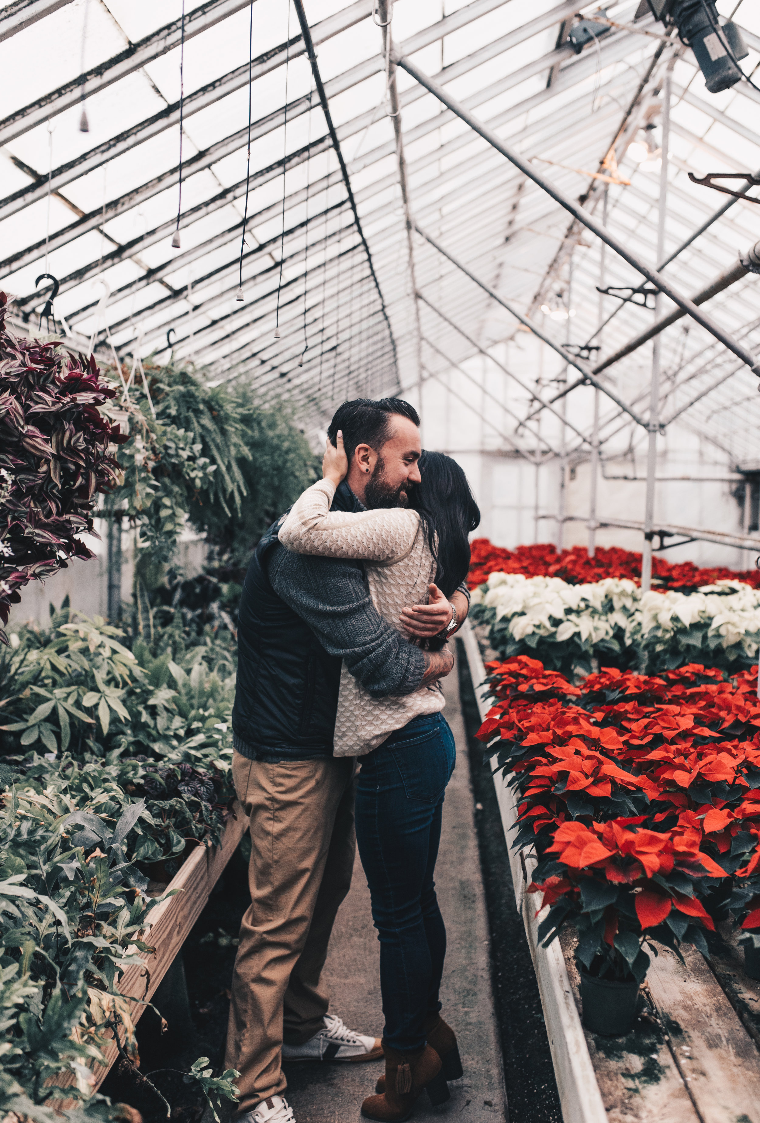 Greenhouse Couples Photography, Greenhouse Engagement Photography, Illinois Couples Photographer