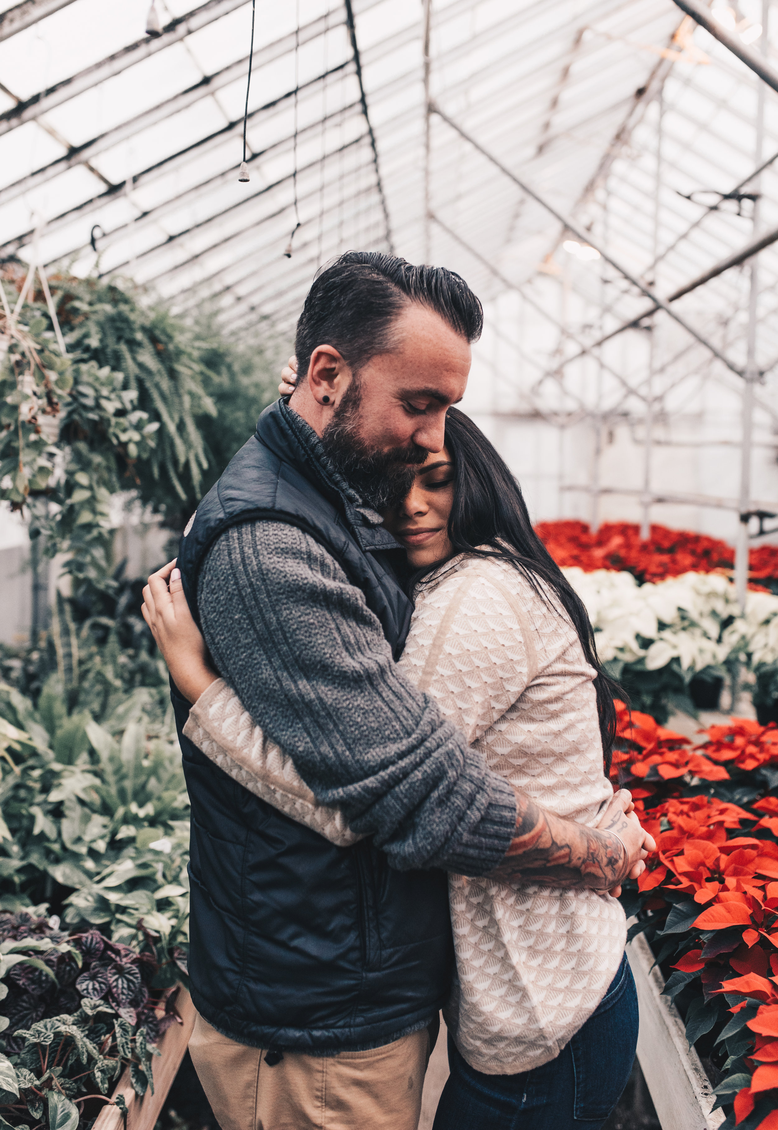 Greenhouse Couples Photography, Greenhouse Engagement Photography, Illinois Couples Photographer