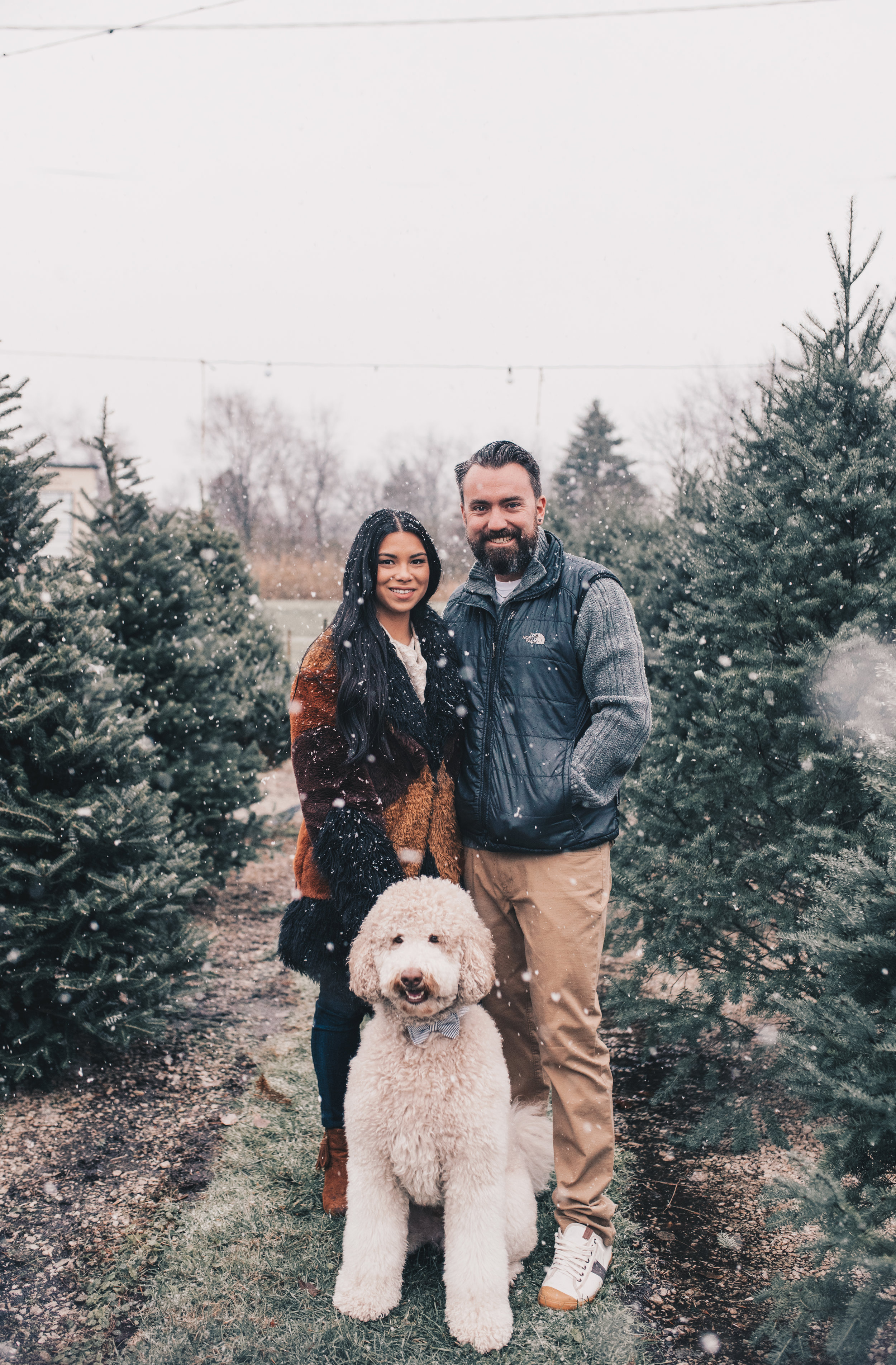 Winter Couples Photography, Winter Engagement Photography, Winter Wonderland Couples Photos, Illinois Couples Photographer 