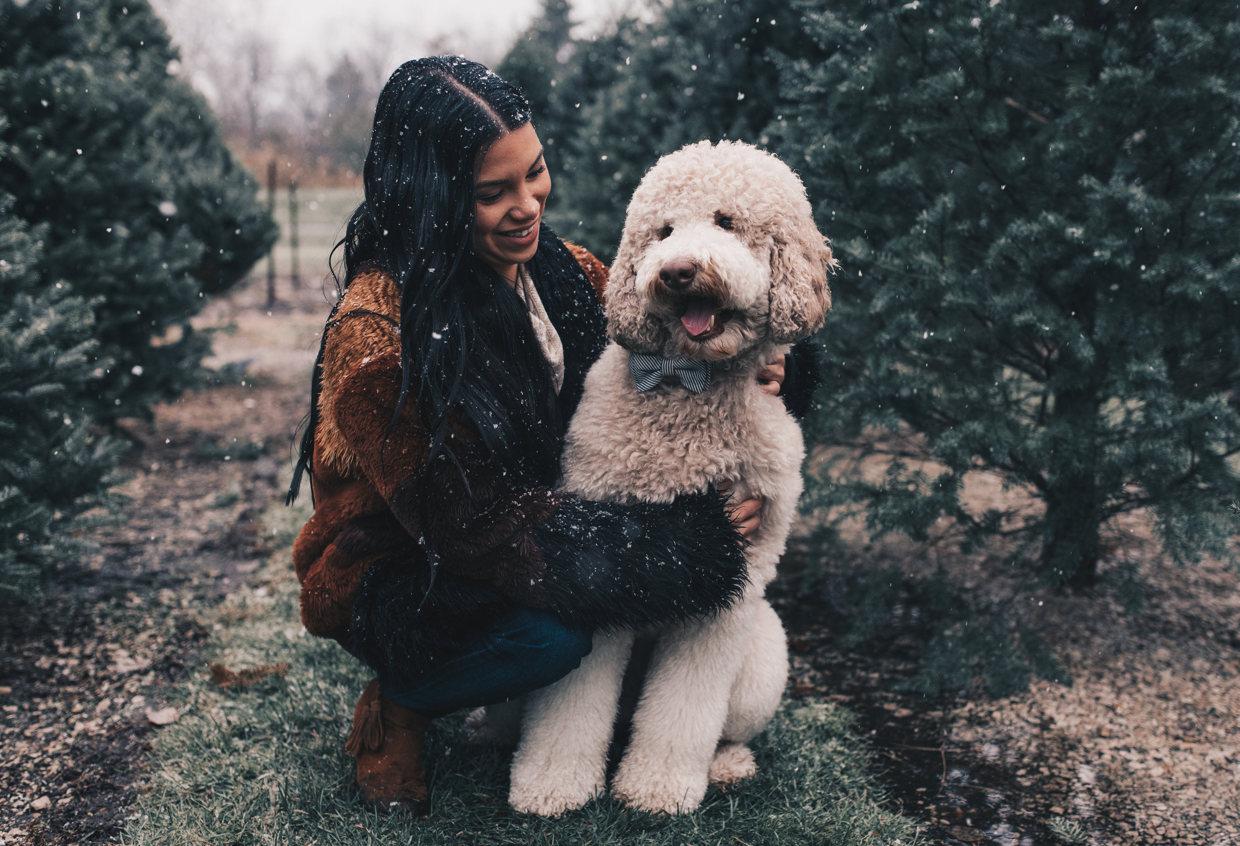 Winter Couples Photography, Winter Engagement Photography, Winter Wonderland Couples Photos, Illinois Couples Photographer