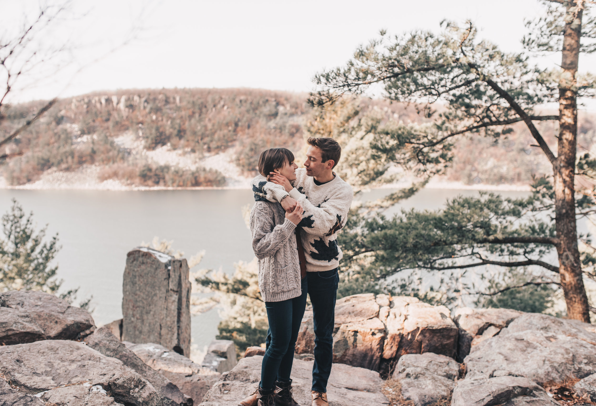 Devils Lake State Park Session, Devils Lake State Park Engagement Photographer, Devils Lake State Park Photographer, Devils Lake State Park Elopement, Devils Lake State Park Wedding Photographer