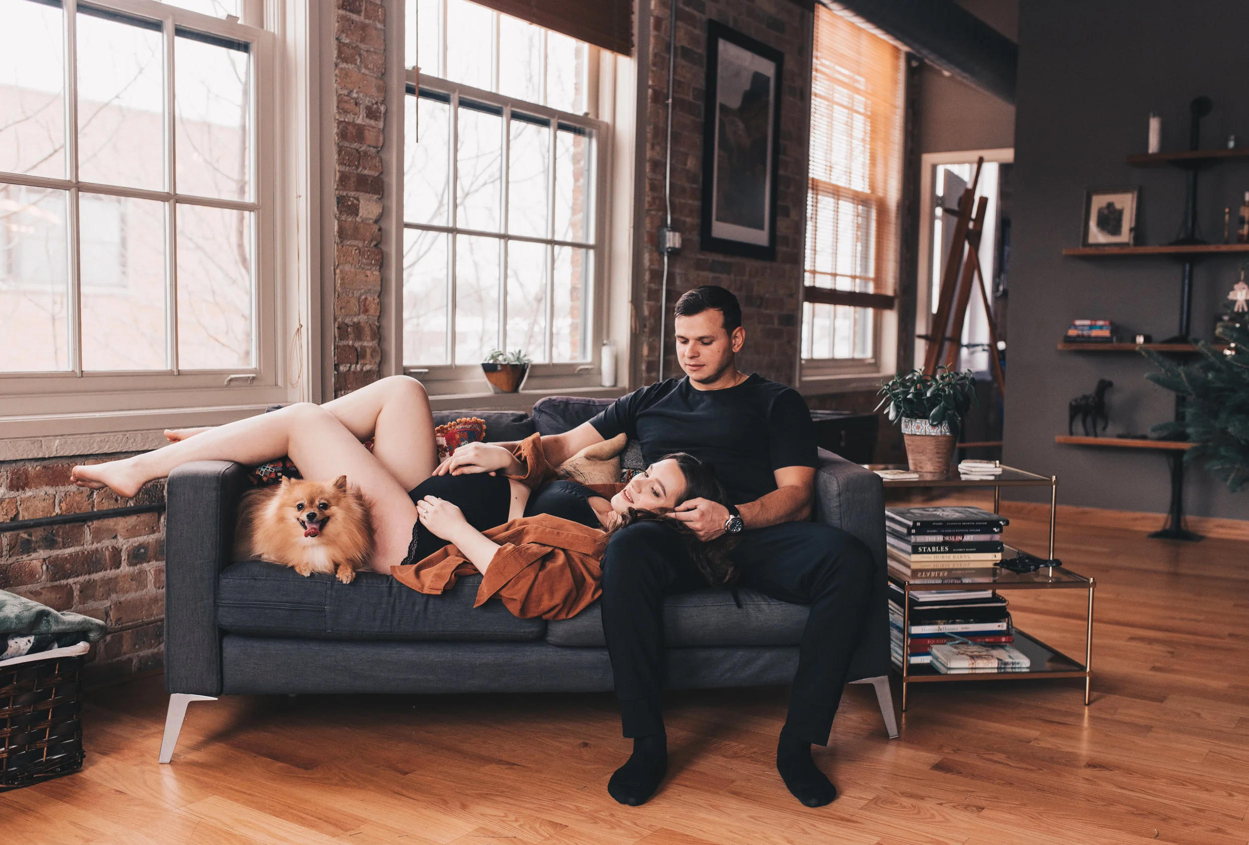 In Home Lifestyle Maternity Session