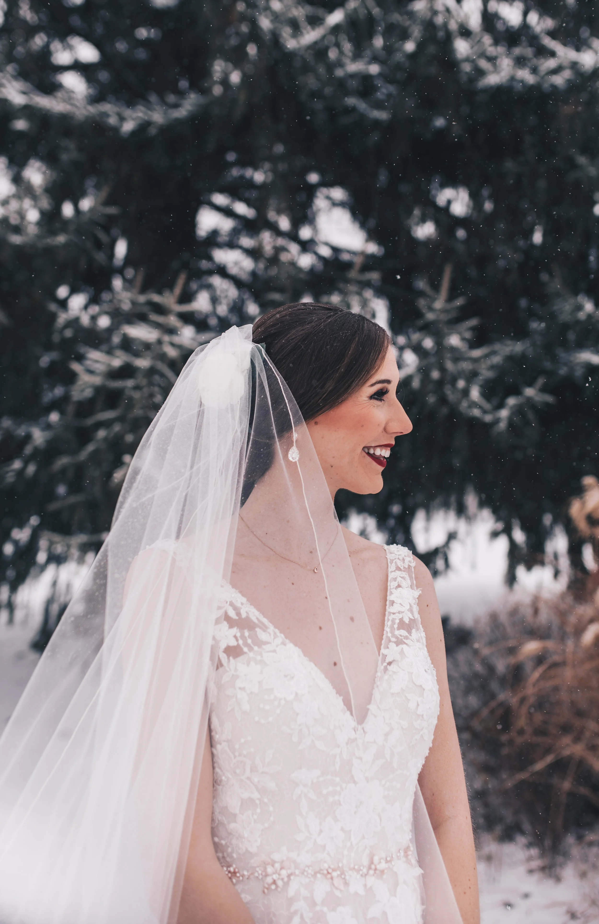 Winter Wedding, Chicago Winter Wedding, Chicago Wedding Photographer, Illinois Wedding, Illinois Wedding Photographer, Classy Modern Wedding, First Look Photos, Bride And Groom Photos