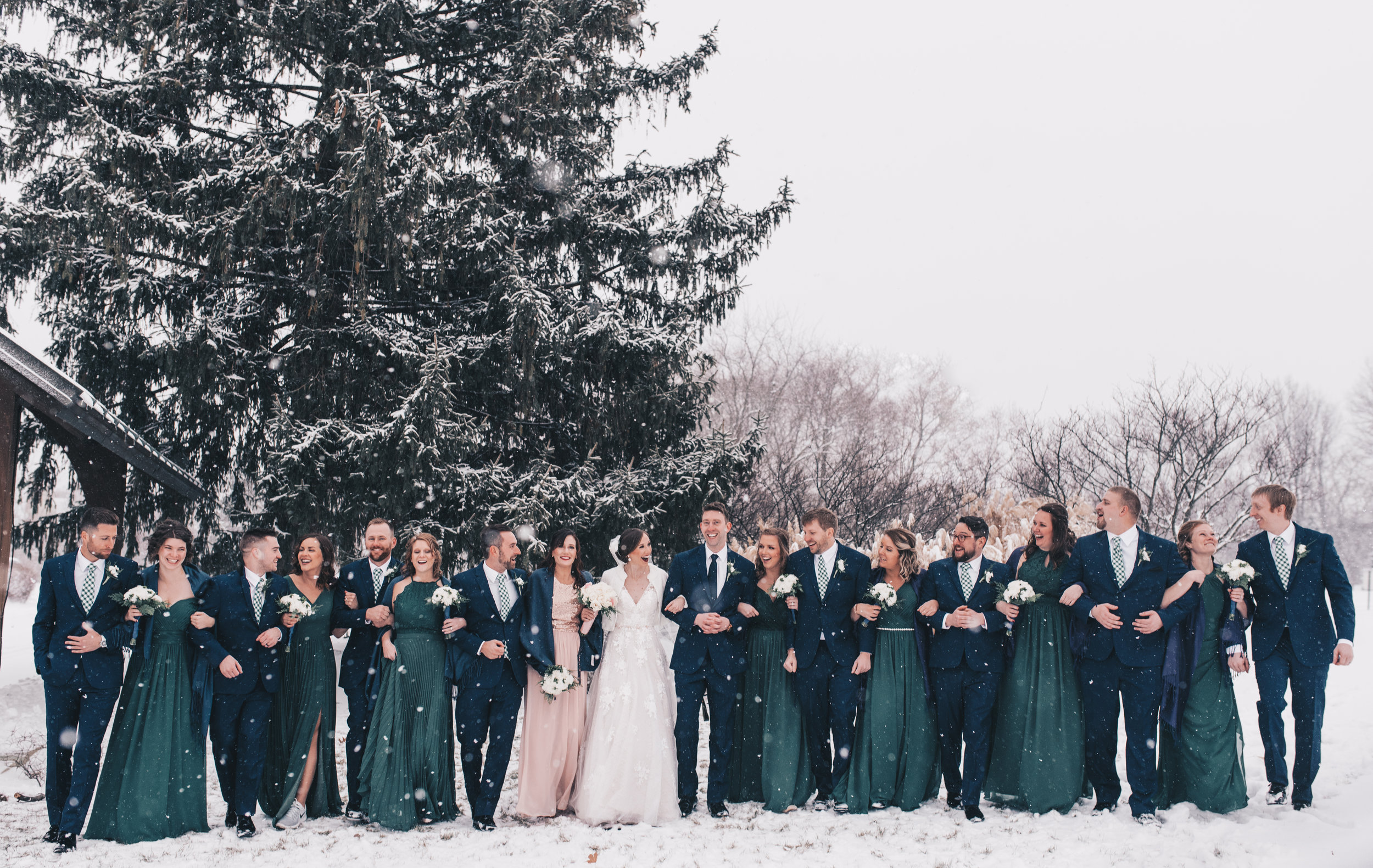 Winter Wedding, Chicago Winter Wedding, Chicago Wedding Photographer, Illinois Wedding, Illinois Wedding Photographer, Classy Modern Wedding, Bridesmaid Photos, Bridal Party Photos