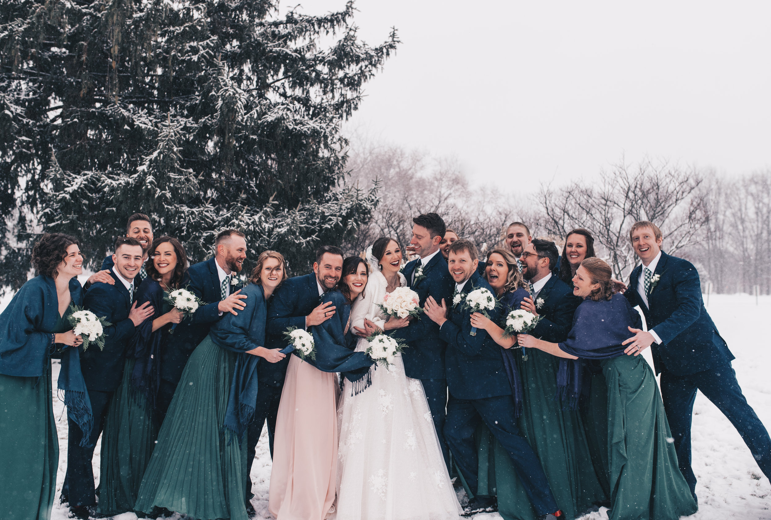 Winter Wedding, Chicago Winter Wedding, Chicago Wedding Photographer, Illinois Wedding, Illinois Wedding Photographer, Classy Modern Wedding, Bridesmaid Photos, Bridal Party Photos