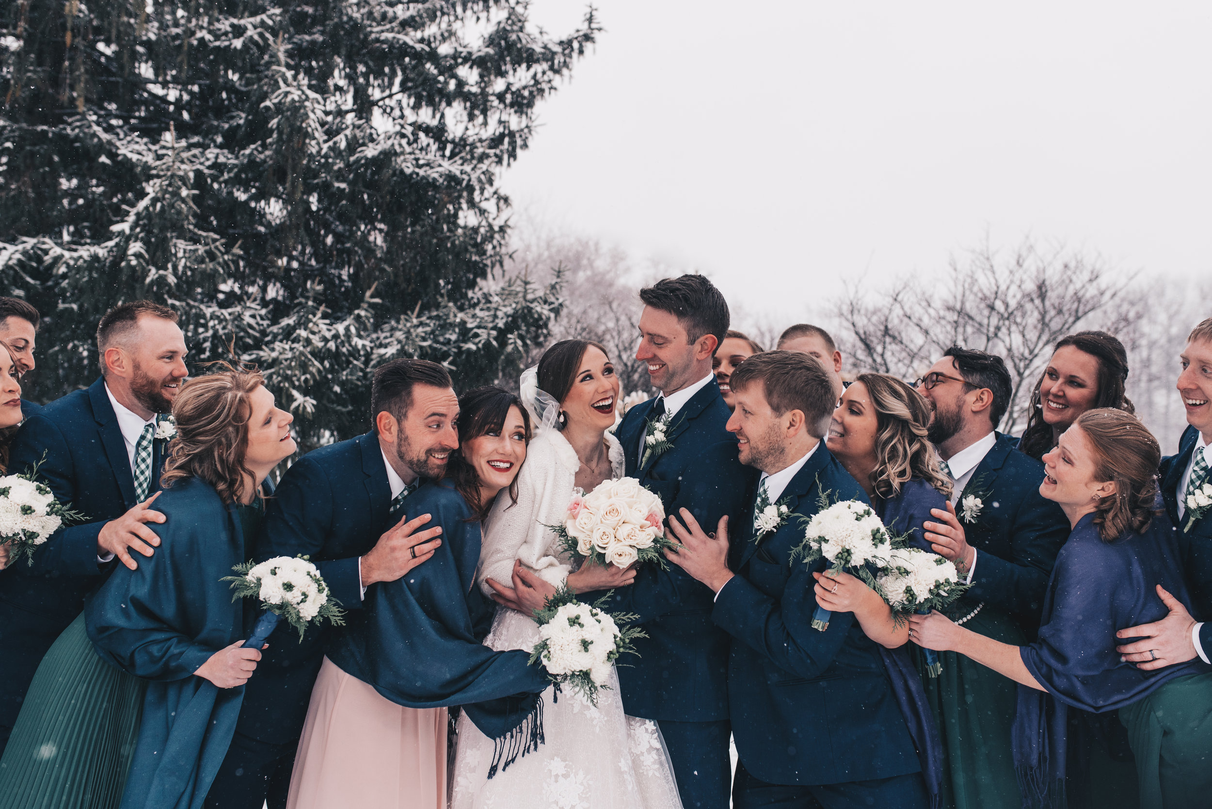 Winter Wedding, Chicago Winter Wedding, Chicago Wedding Photographer, Illinois Wedding, Illinois Wedding Photographer, Classy Modern Wedding, Bridesmaid Photos, Bridal Party Photos