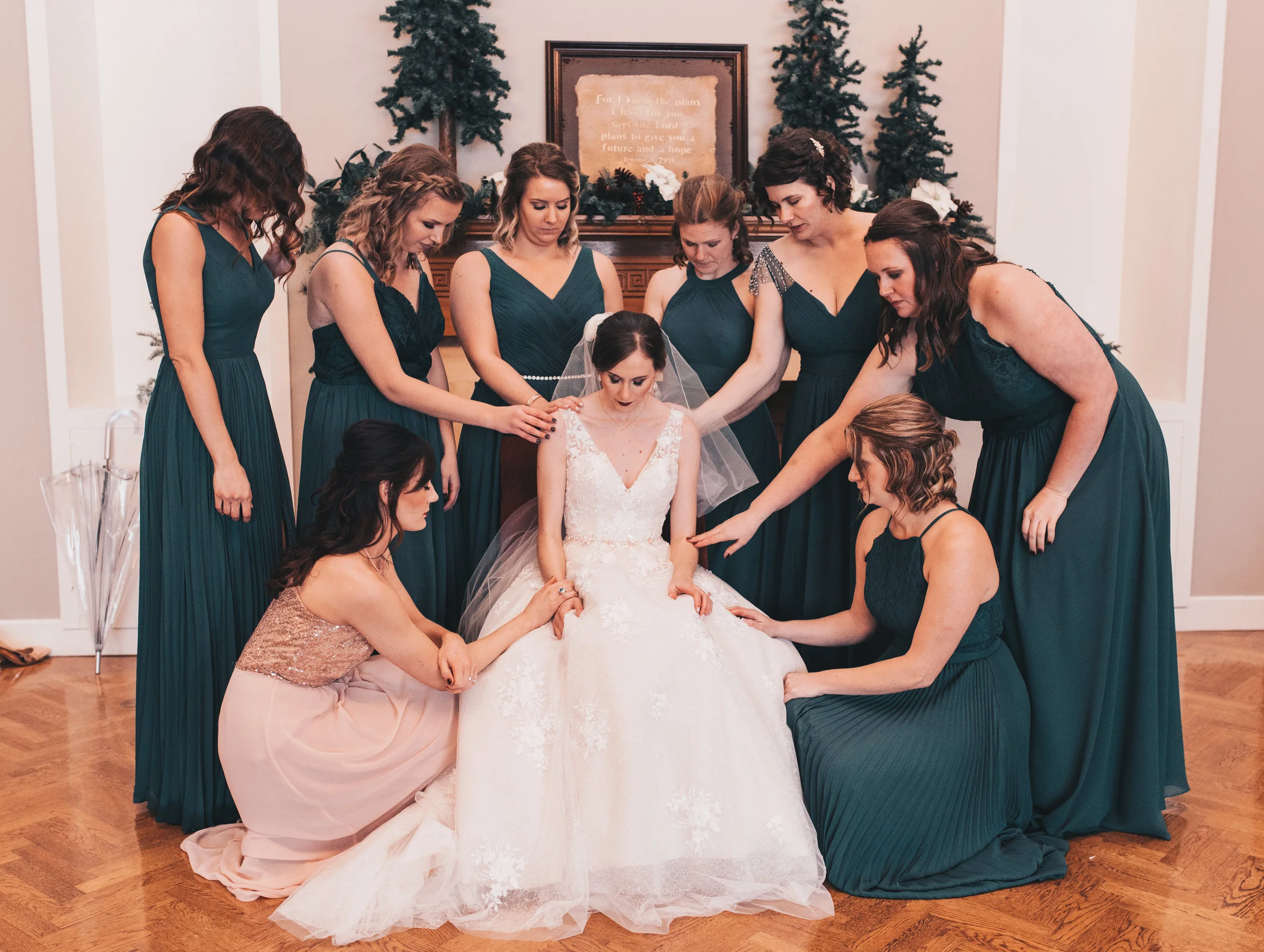 Winter Wedding, Chicago Winter Wedding, Chicago Wedding Photographer, Illinois Wedding, Illinois Wedding Photographer, Classy Modern Wedding, Bridesmaid Photos, Bridal Party Photos