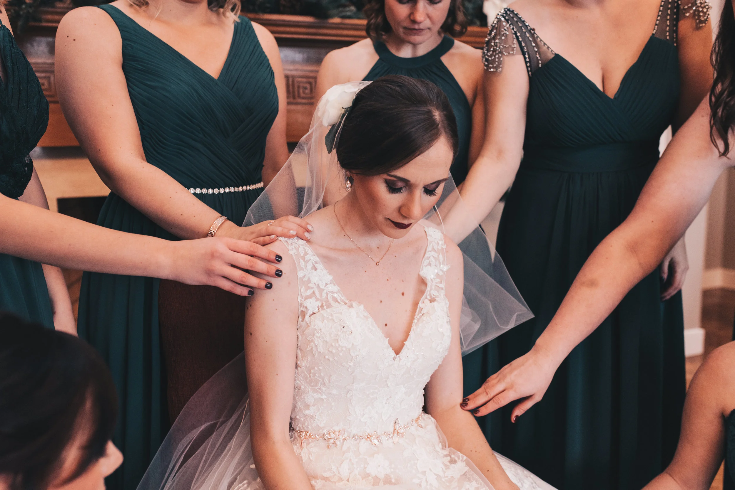 Winter Wedding, Chicago Winter Wedding, Chicago Wedding Photographer, Illinois Wedding, Illinois Wedding Photographer, Classy Modern Wedding, Bridesmaid Photos, Bridal Party Photos