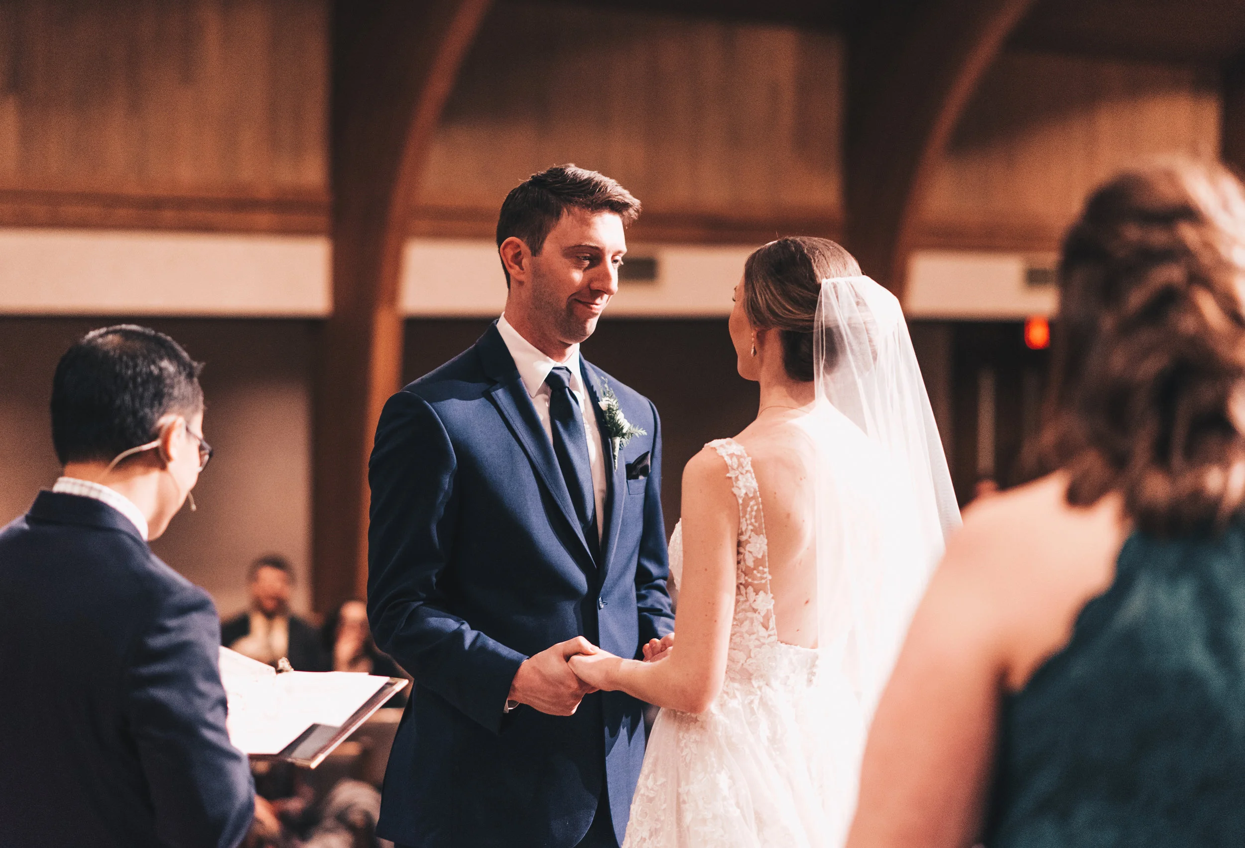 Winter Wedding, Chicago Winter Wedding, Chicago Wedding Photographer, Illinois Wedding, Illinois Wedding Photographer, Classy Modern Wedding, Ceremony Photography, Ceremony Photos