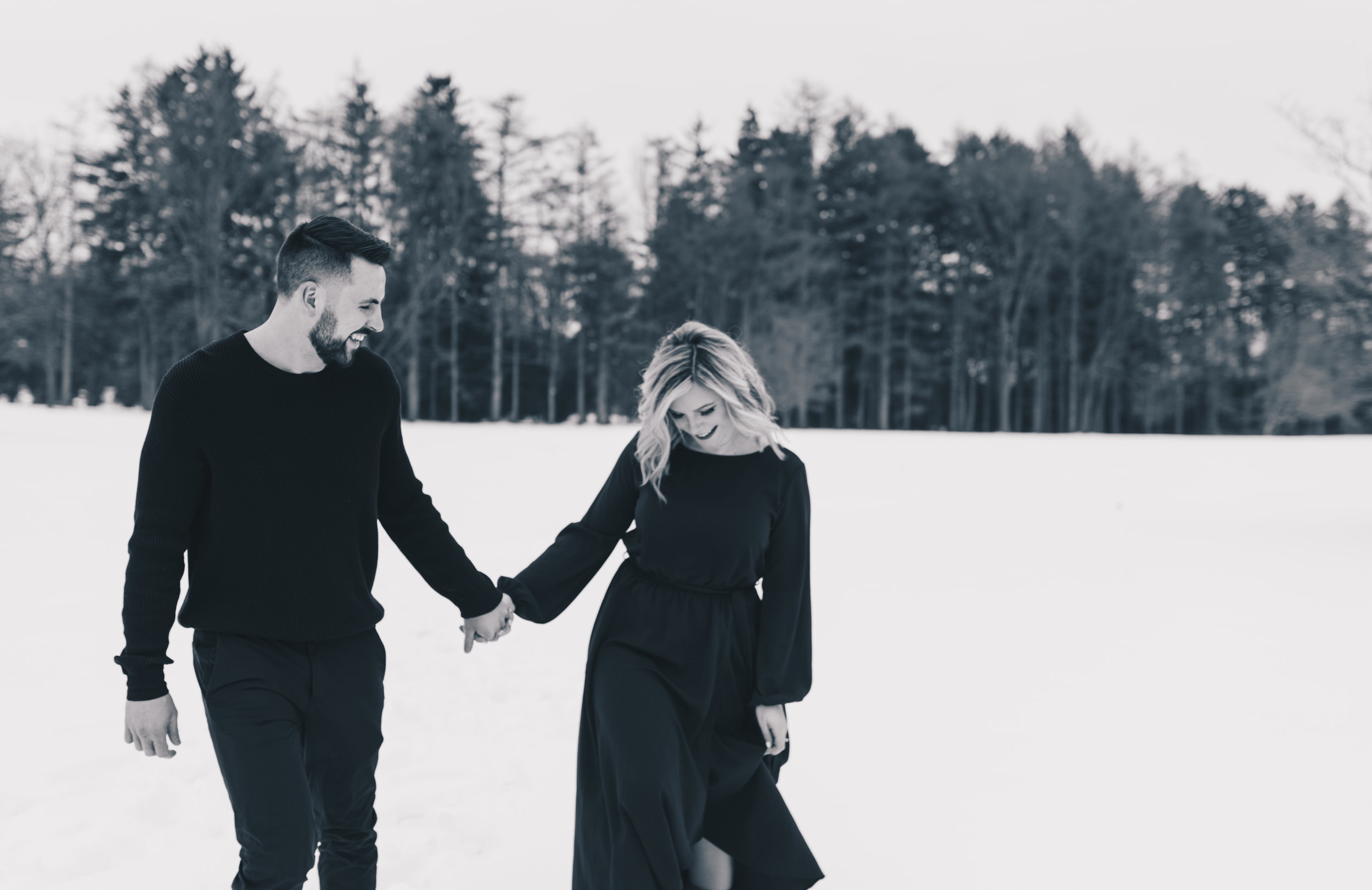 Winter Couples Session, Outdoor Winter Engagement Session, Woodsy Adventurous Couples Session, Illinois Wedding Photographer, Illinois Couples Photographer, Illinois Engagement Photographer