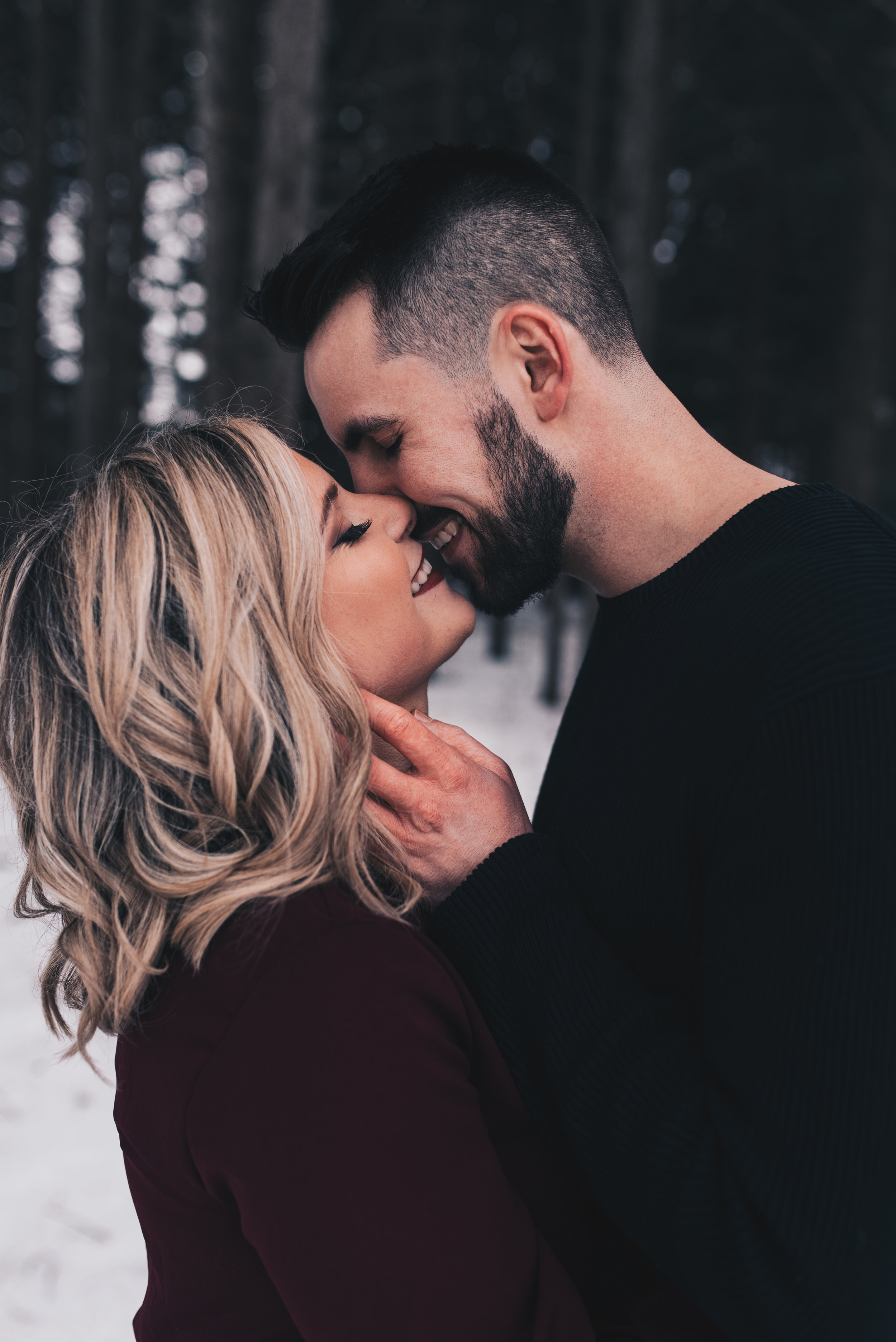 Winter Couples Session, Outdoor Winter Engagement Session, Woodsy Adventurous Couples Session, Illinois Wedding Photographer, Illinois Couples Photographer, Illinois Engagement Photographer