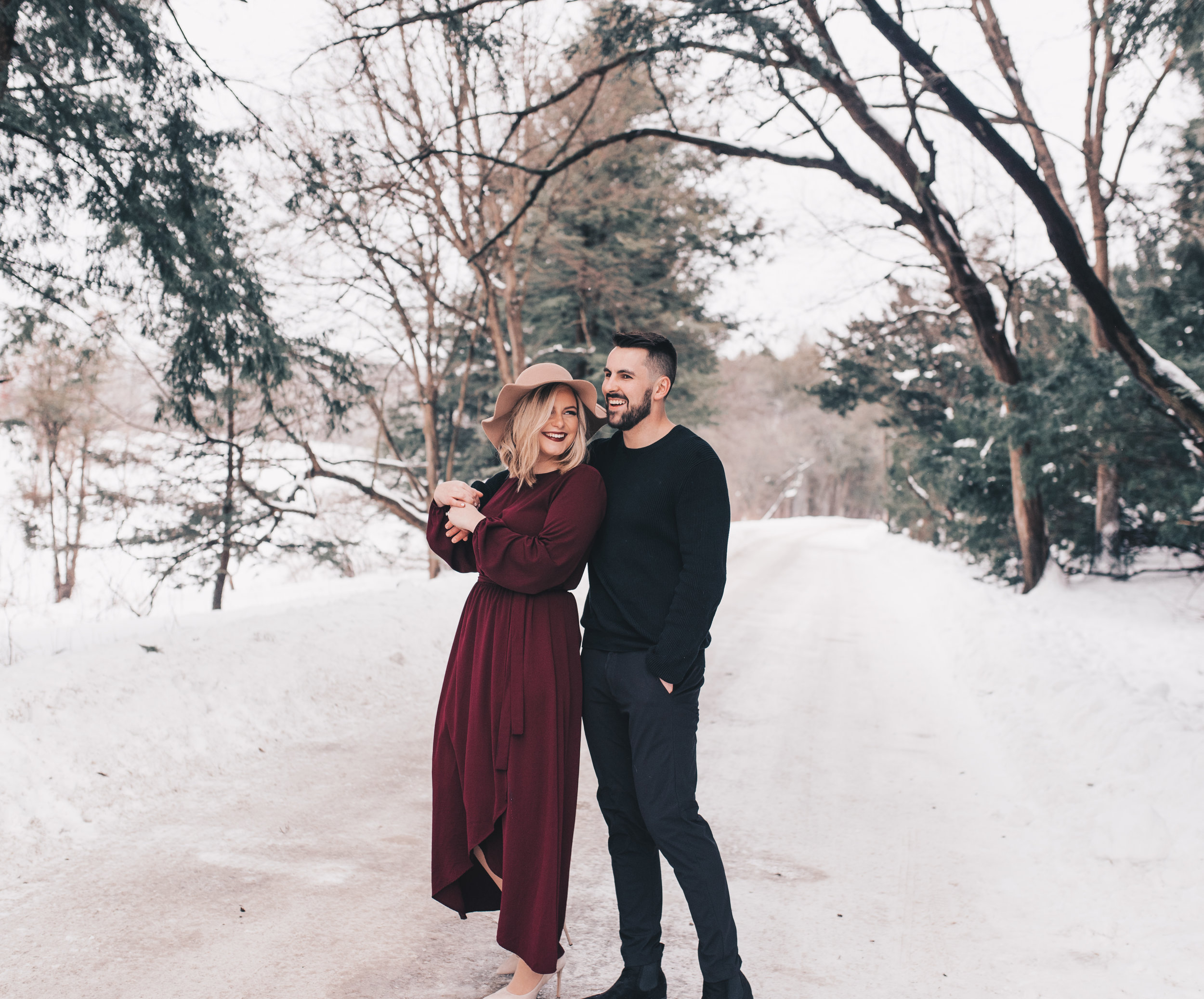 Winter Couples Session, Outdoor Winter Engagement Session, Woodsy Adventurous Couples Session, Illinois Wedding Photographer, Illinois Couples Photographer, Illinois Engagement Photographer