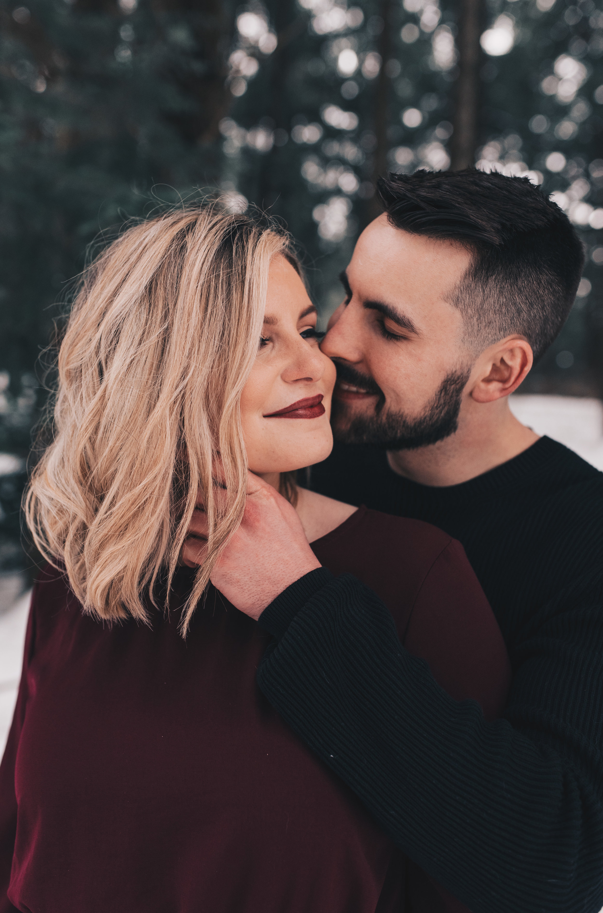 Winter Couples Session, Outdoor Winter Engagement Session, Woodsy Adventurous Couples Session, Illinois Wedding Photographer, Illinois Couples Photographer, Illinois Engagement Photographer