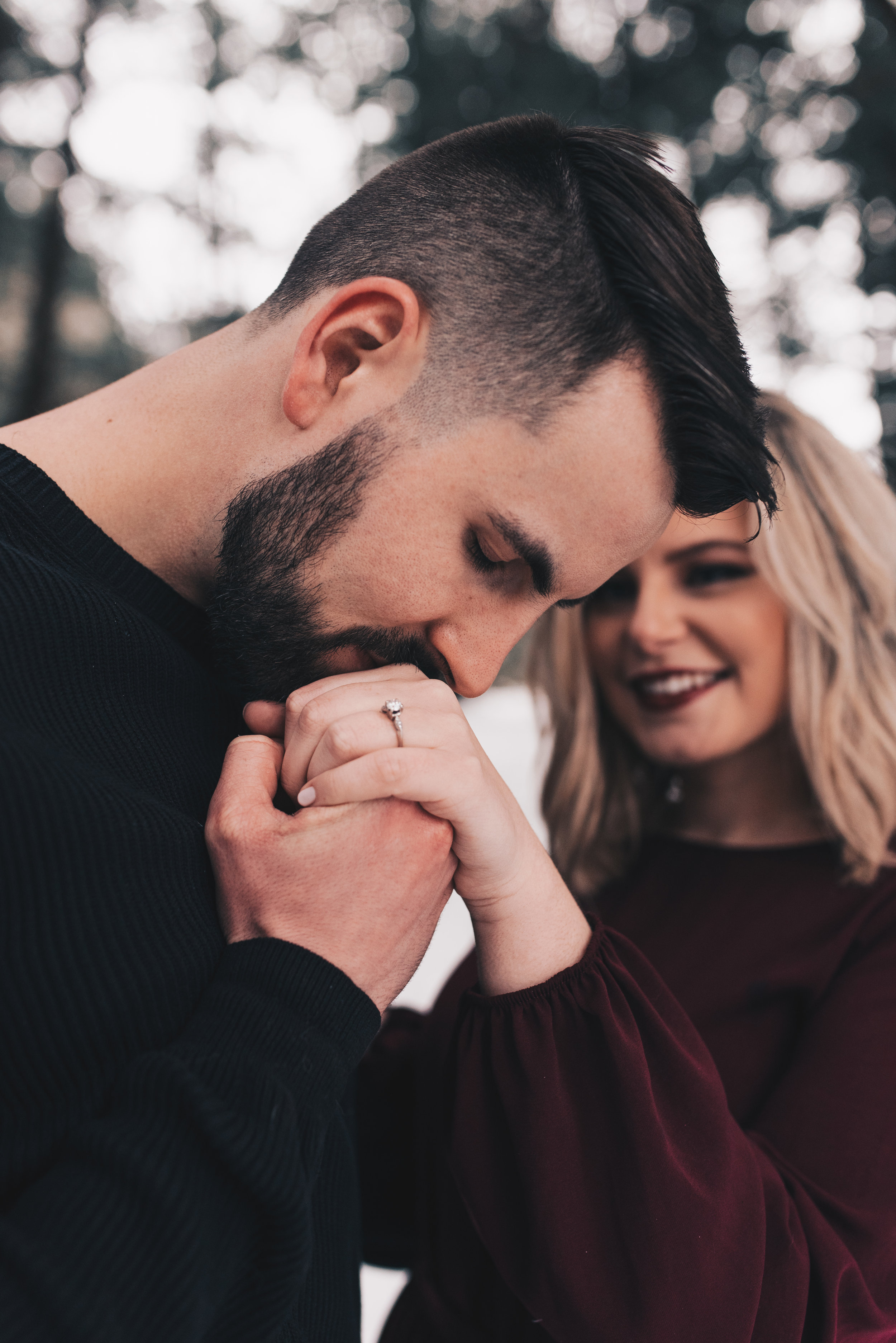 Winter Couples Session, Outdoor Winter Engagement Session, Woodsy Adventurous Couples Session, Illinois Wedding Photographer, Illinois Couples Photographer, Illinois Engagement Photographer