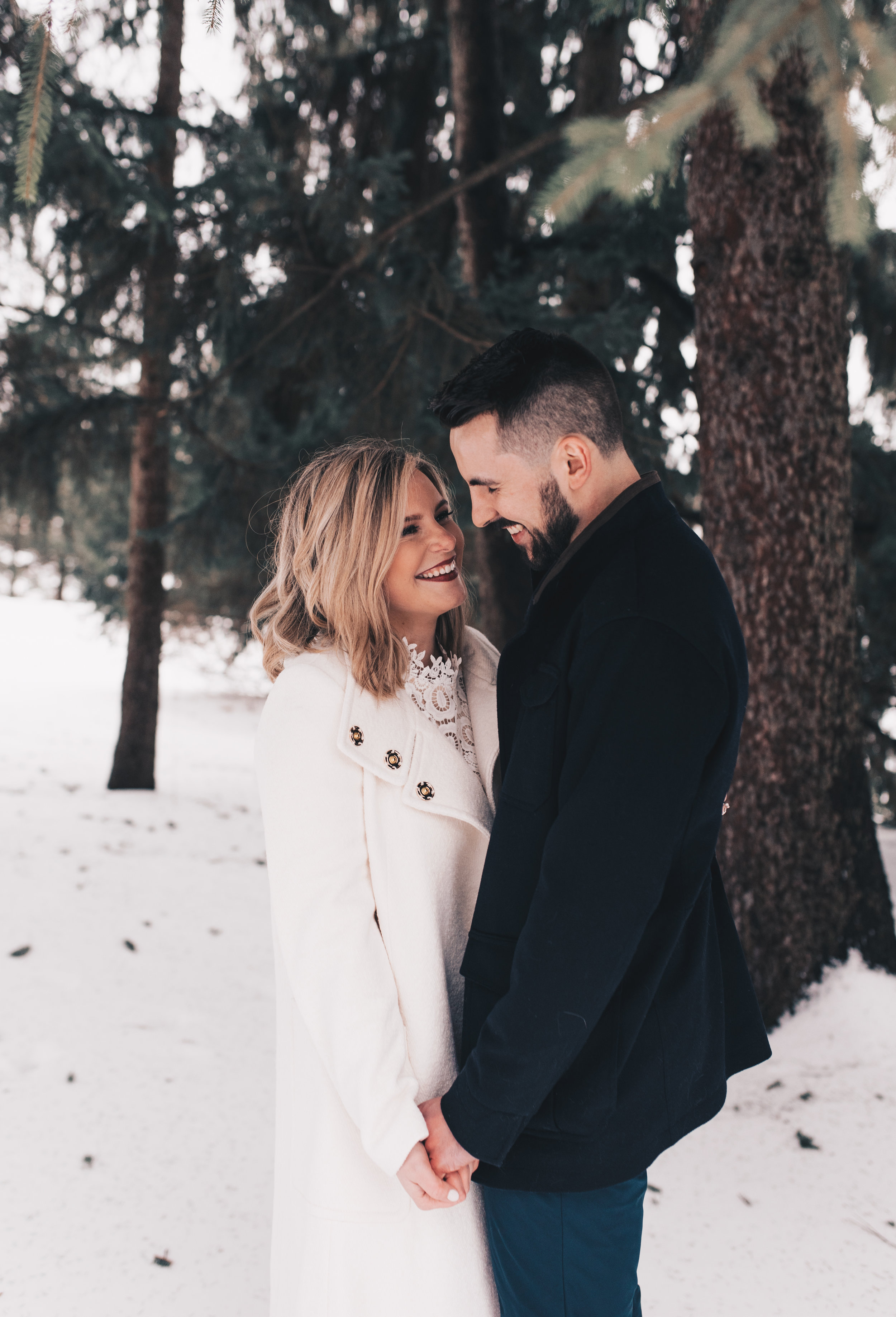 Winter Couples Session, Outdoor Winter Engagement Session, Woodsy Adventurous Couples Session, Illinois Wedding Photographer, Illinois Couples Photographer, Illinois Engagement Photographer