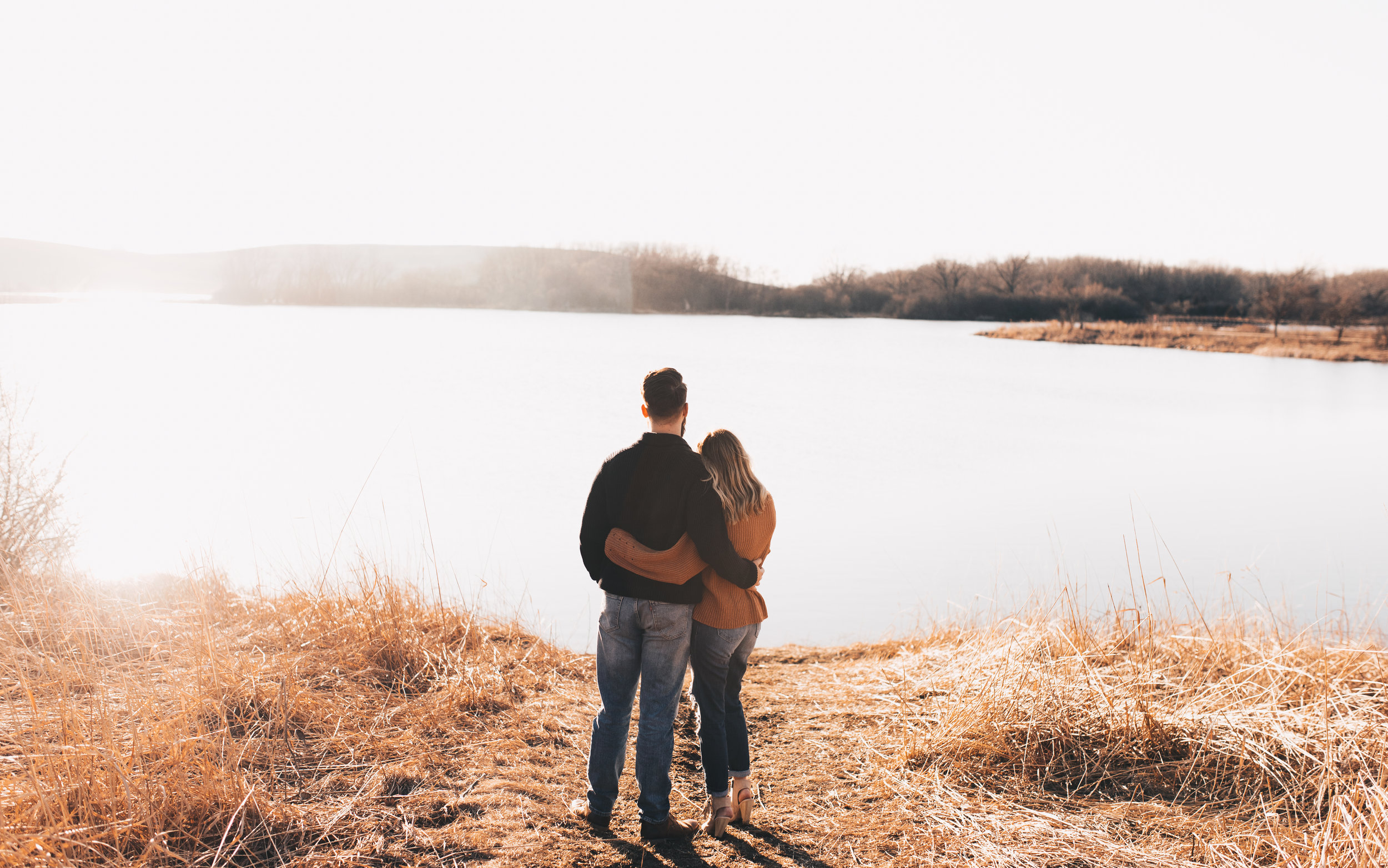 Sunset Couples Session, Sunset Couples Photos, Illinois Couples Photographer, Illinois Engagement Photographer, Adventurous Couples Photos, Midwest Couples Photographer