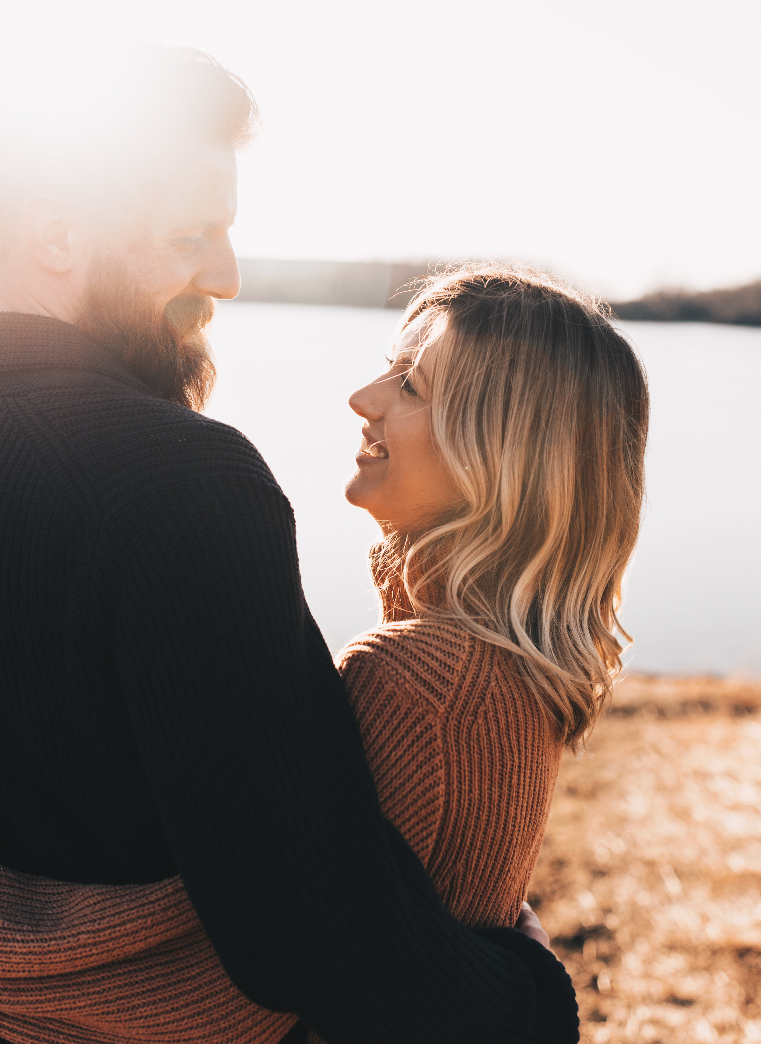 Sunset Couples Session, Sunset Couples Photos, Illinois Couples Photographer, Illinois Engagement Photographer, Adventurous Couples Photos, Midwest Couples Photographer