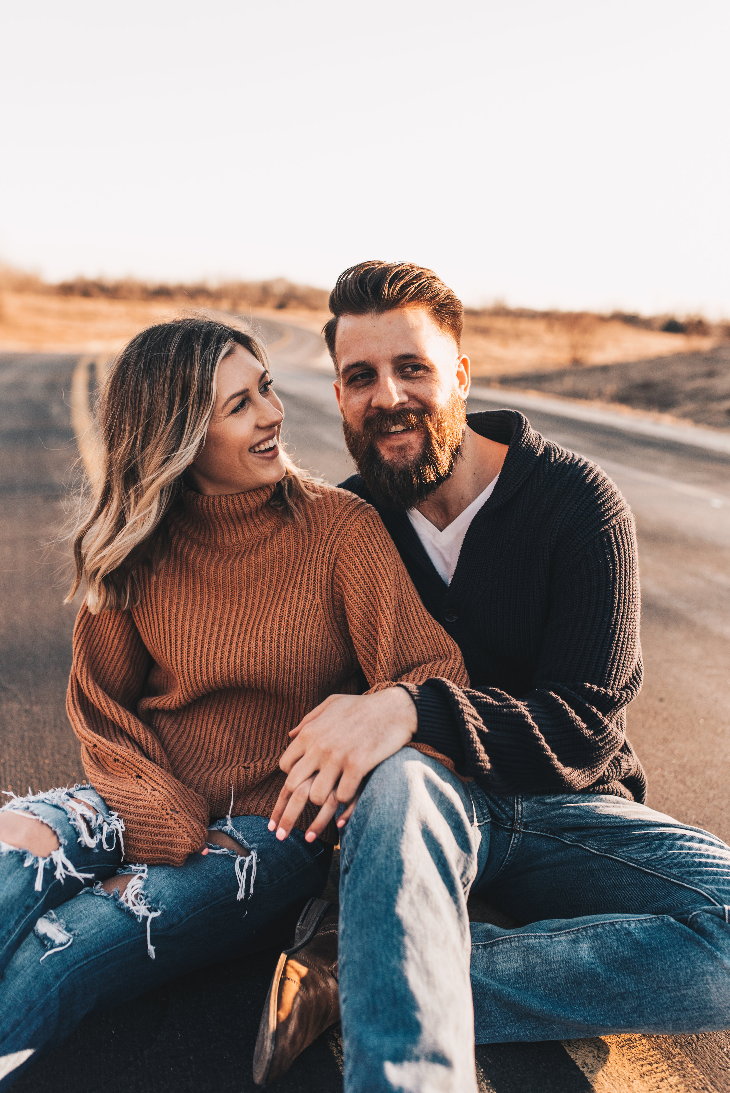 Sunset Couples Session, Sunset Couples Photos, Illinois Couples Photographer, Illinois Engagement Photographer, Adventurous Couples Photos, Midwest Couples Photographer