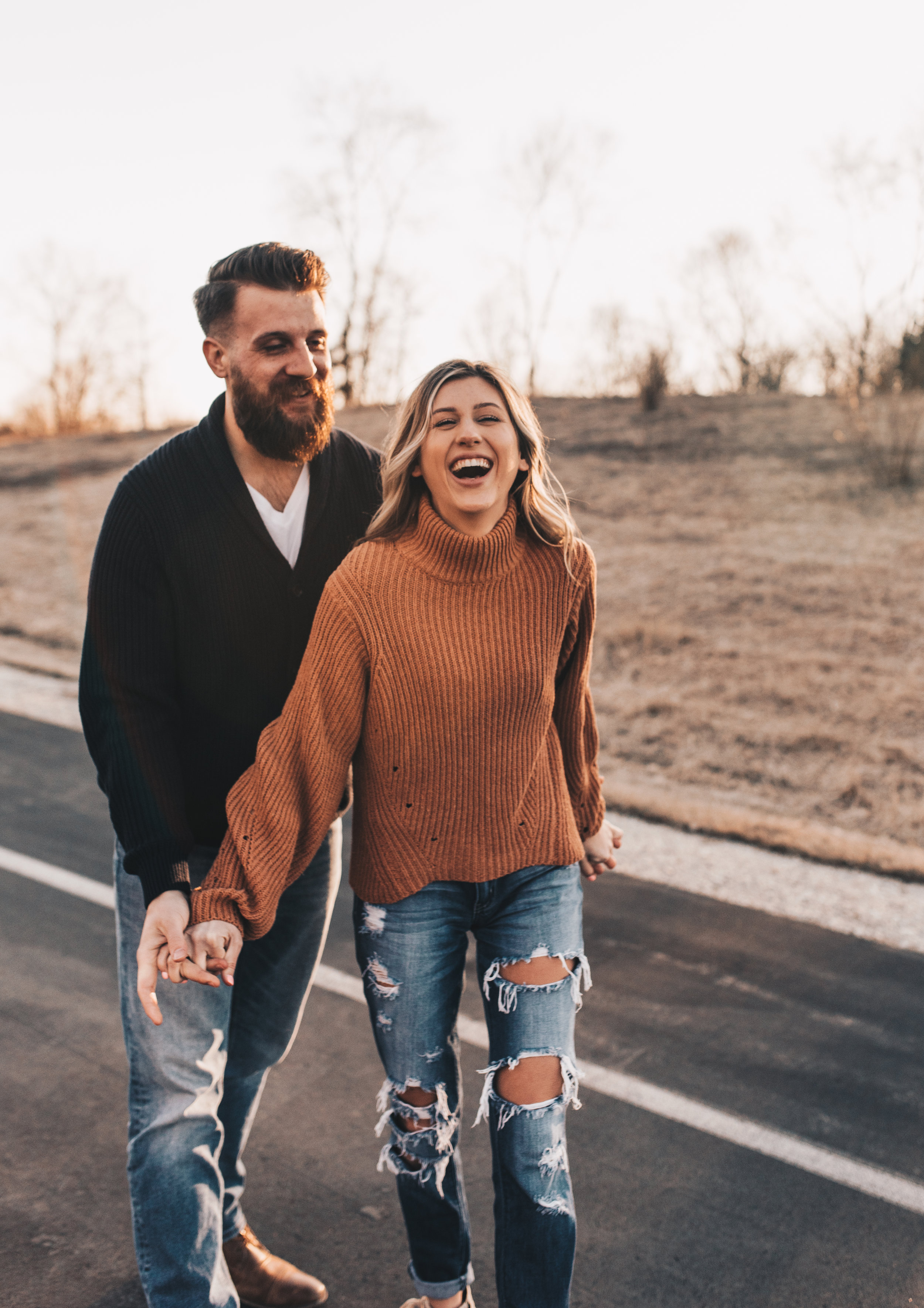 Sunset Couples Session, Sunset Couples Photos, Illinois Couples Photographer, Illinois Engagement Photographer, Adventurous Couples Photos, Midwest Couples Photographer