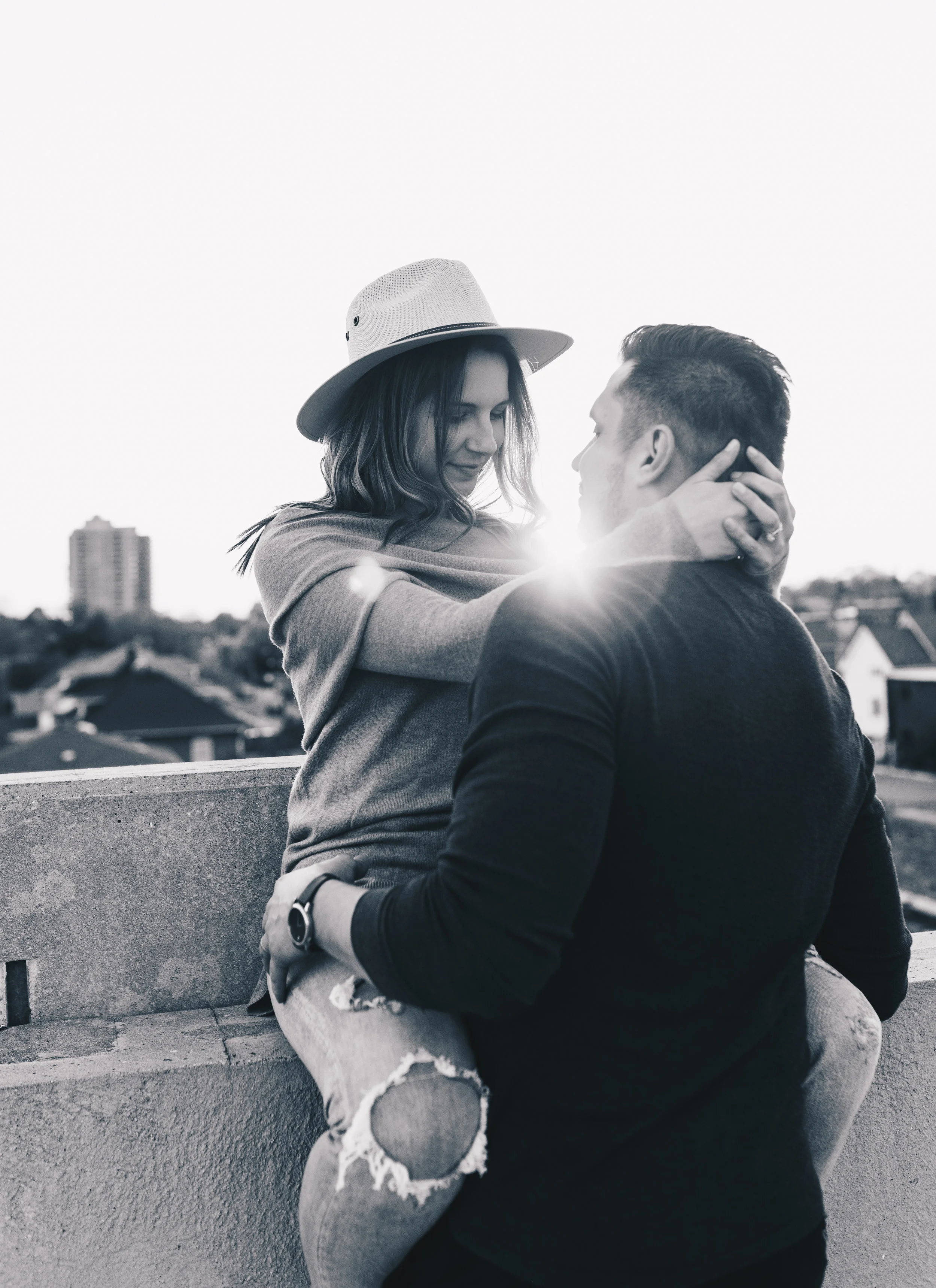Parking Garage Couples Session, Parking Garage Engagement Session, Longboard Couples Session, Longboard Engagement Session, Skateboard Engagement Session, Skateboard Couples Session