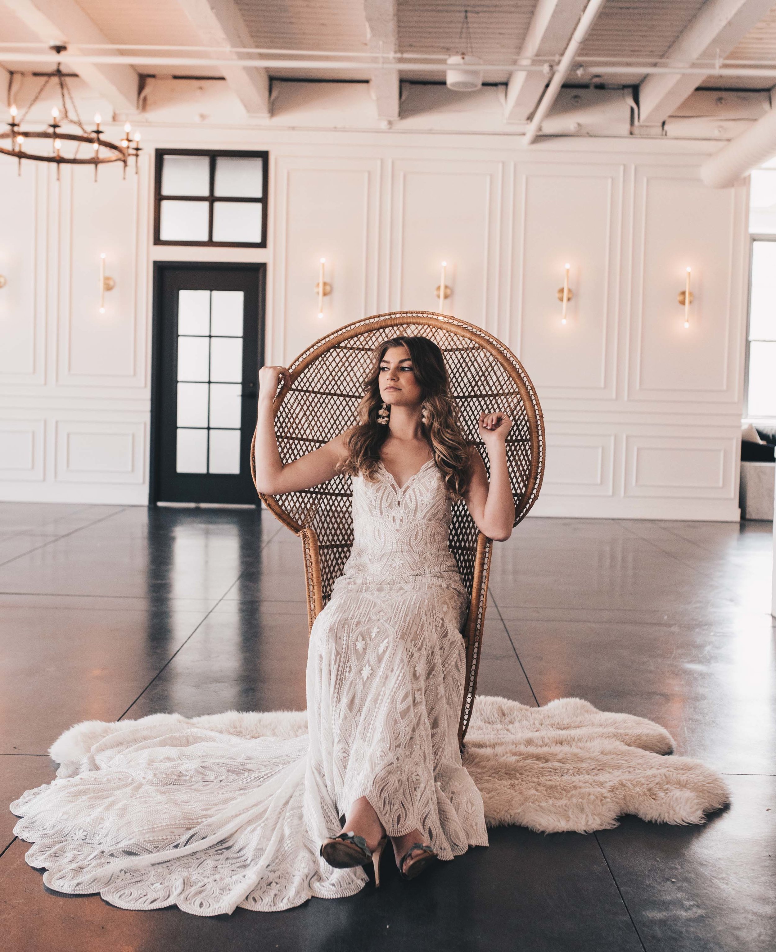 Boho Bride, Industrial Wedding, Company 251 Wedding, Bride Photos, Modern Bride, Midwest Bride, Romantic Rustic Wedding, Wedding Decor, Wedding Dress, Boho Wedding