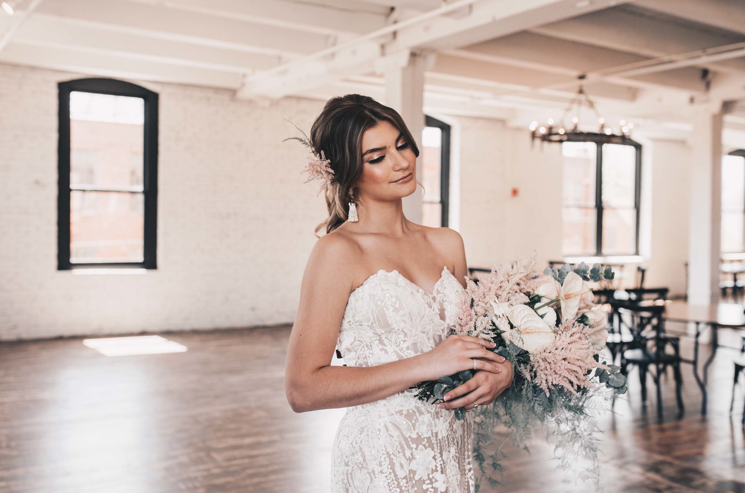 Boho Bride, Industrial Wedding, Company 251 Wedding, Bride Photos, Modern Bride, Midwest Bride, Romantic Rustic Wedding, Wedding Decor, Wedding Dress, Boho Wedding