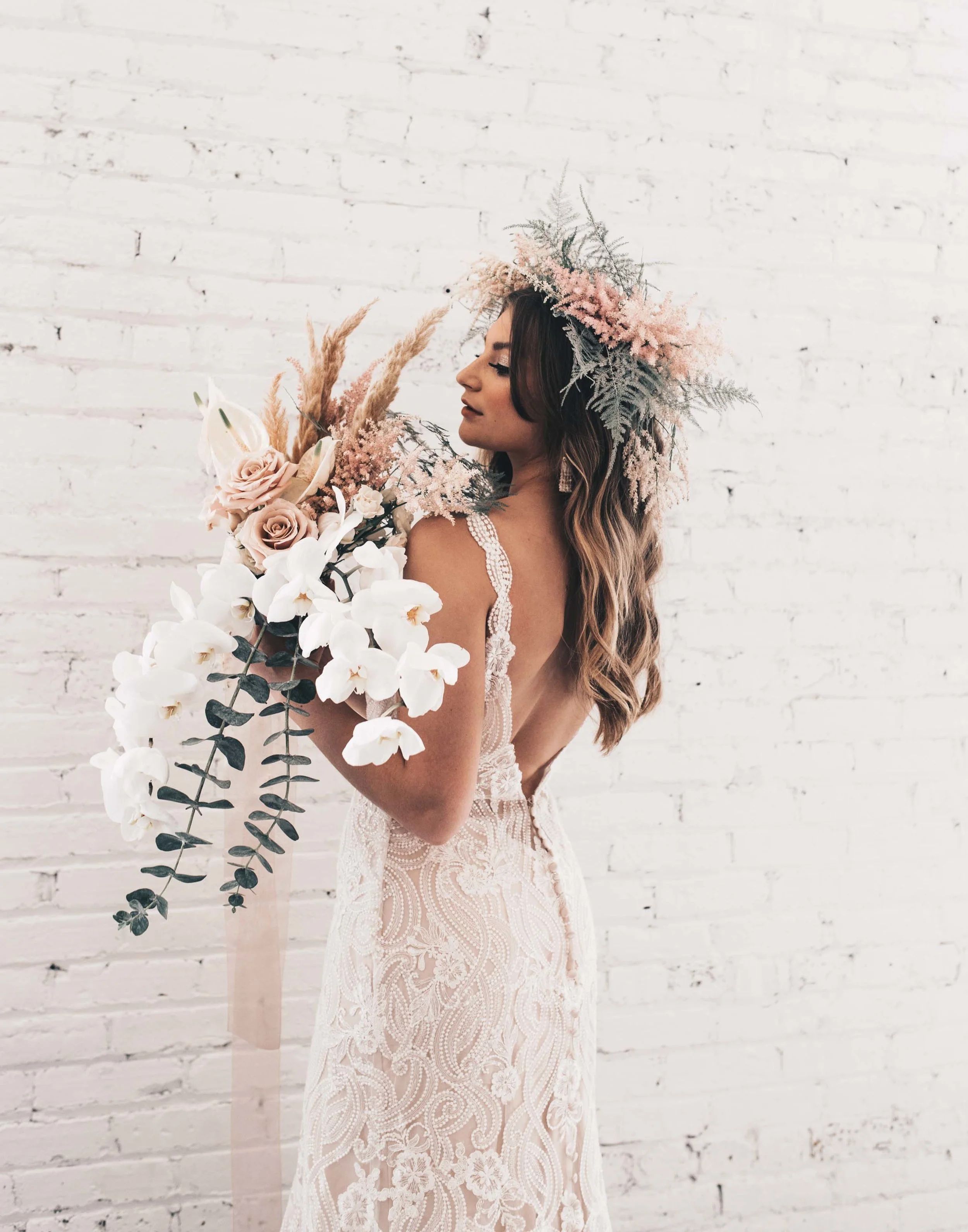 Industrial Boho Bridal Session // Company 251 (Aurora, IL) 
