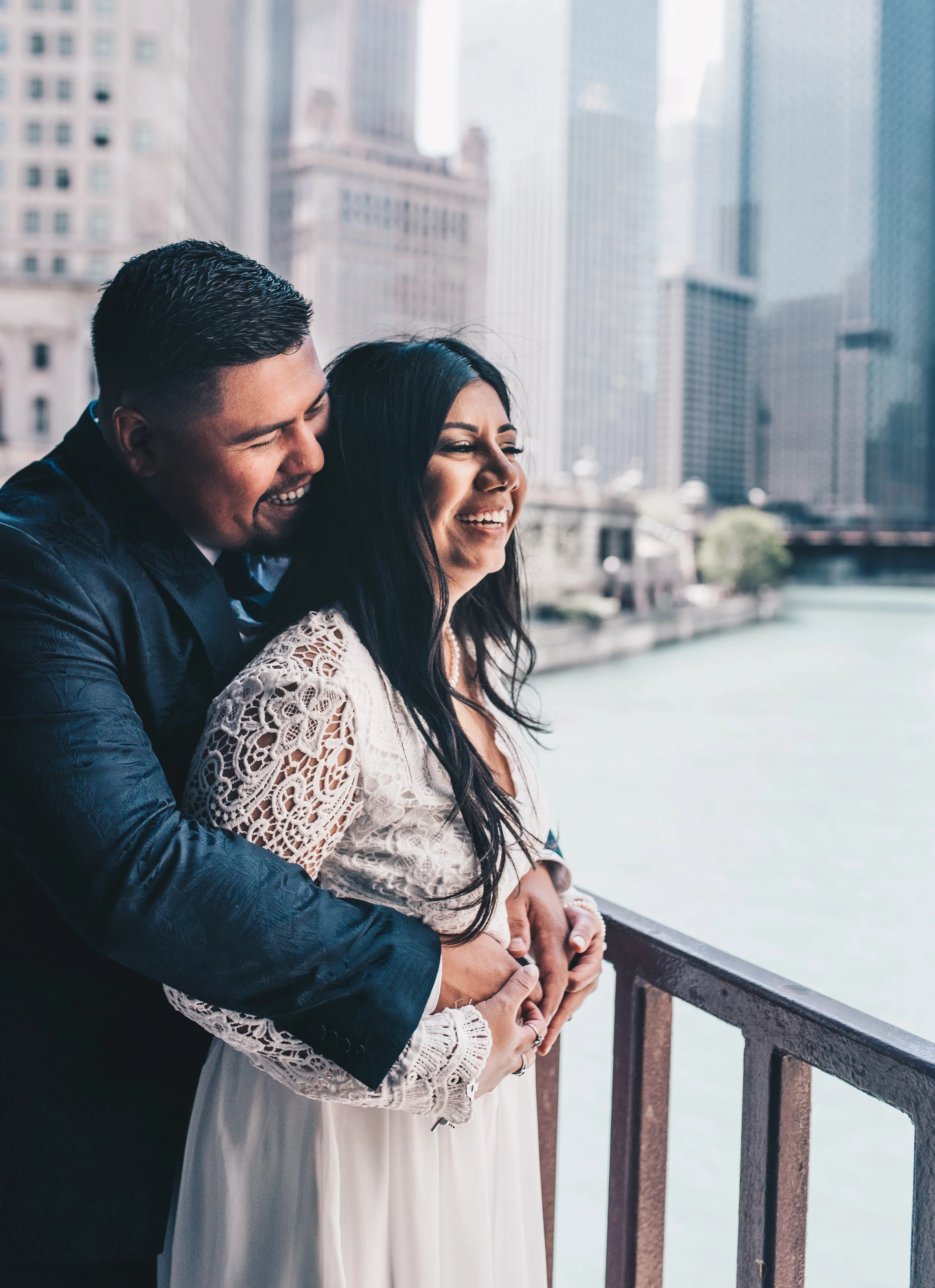 Chicago Elopement, Millennium Park Ceremony, Intimate Elopement, Destination Elopement, Bride and Groom Photos, Adventurous Elopement, Chicago Elopement Photographer