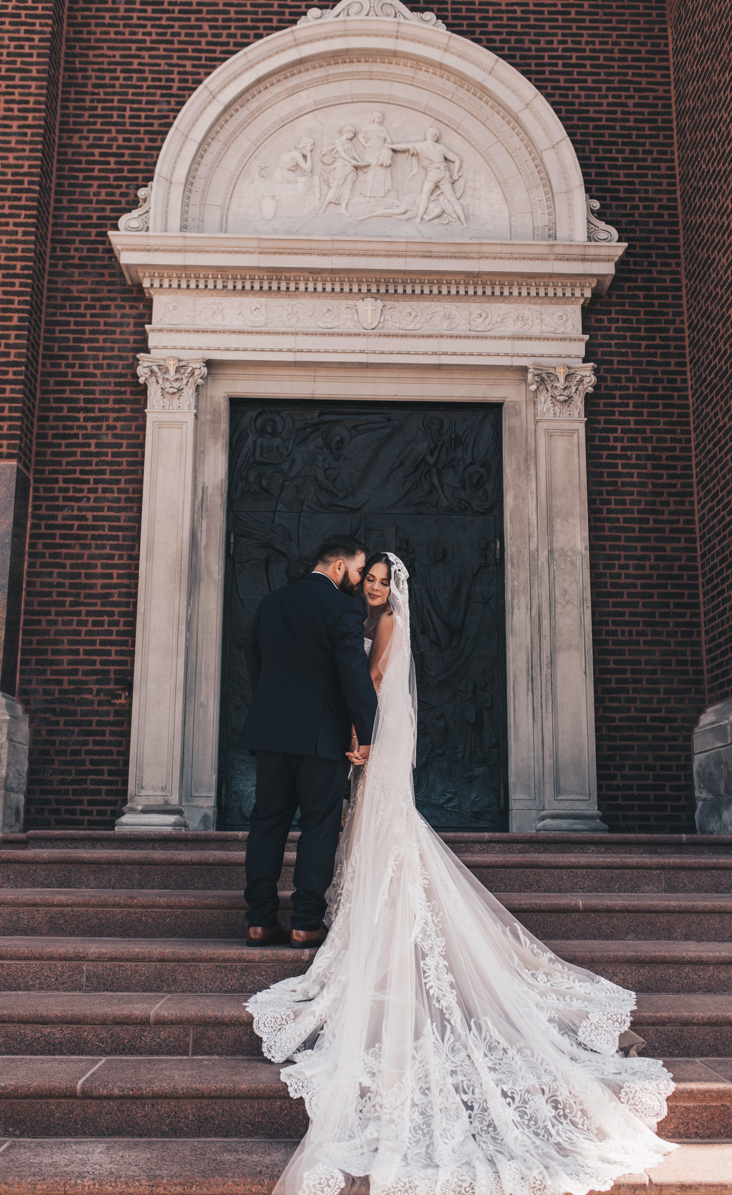 Illinois Wedding, Midwest Wedding, Chicago Wedding, Church Wedding Ceremony, Wedding Bubble Exit, Bride and Groom Photos 