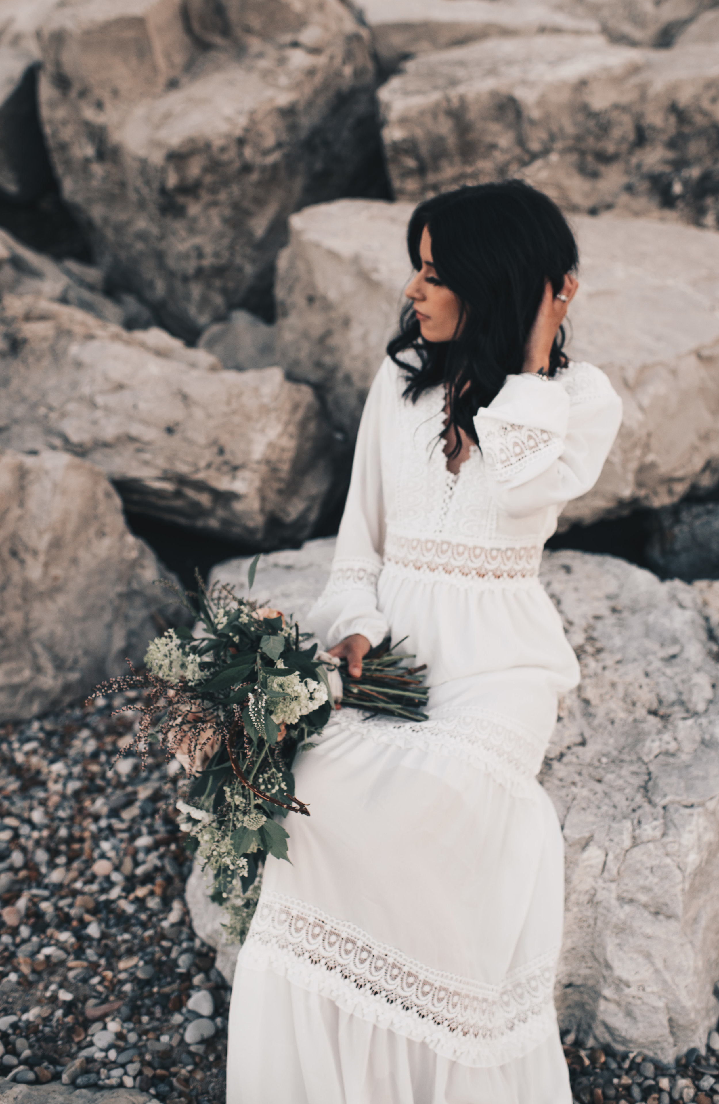 Lake Michigan Beach Session, Lake Michigan Beach Elopement, Summer Beach Elopement, Dreamy Beach Elopement, Illinois Beach Elopement, Indiana Dunes Elopement, Warren Dunes Elopement