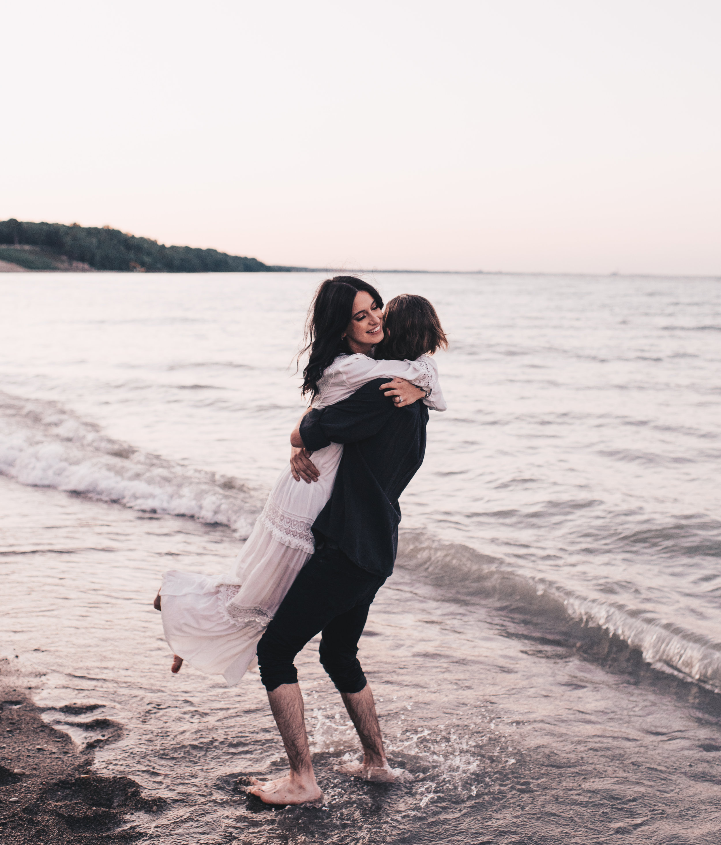 Lake Michigan Beach Session, Lake Michigan Beach Elopement, Summer Beach Elopement, Dreamy Beach Elopement, Illinois Beach Elopement, Indiana Dunes Elopement, Warren Dunes Elopement