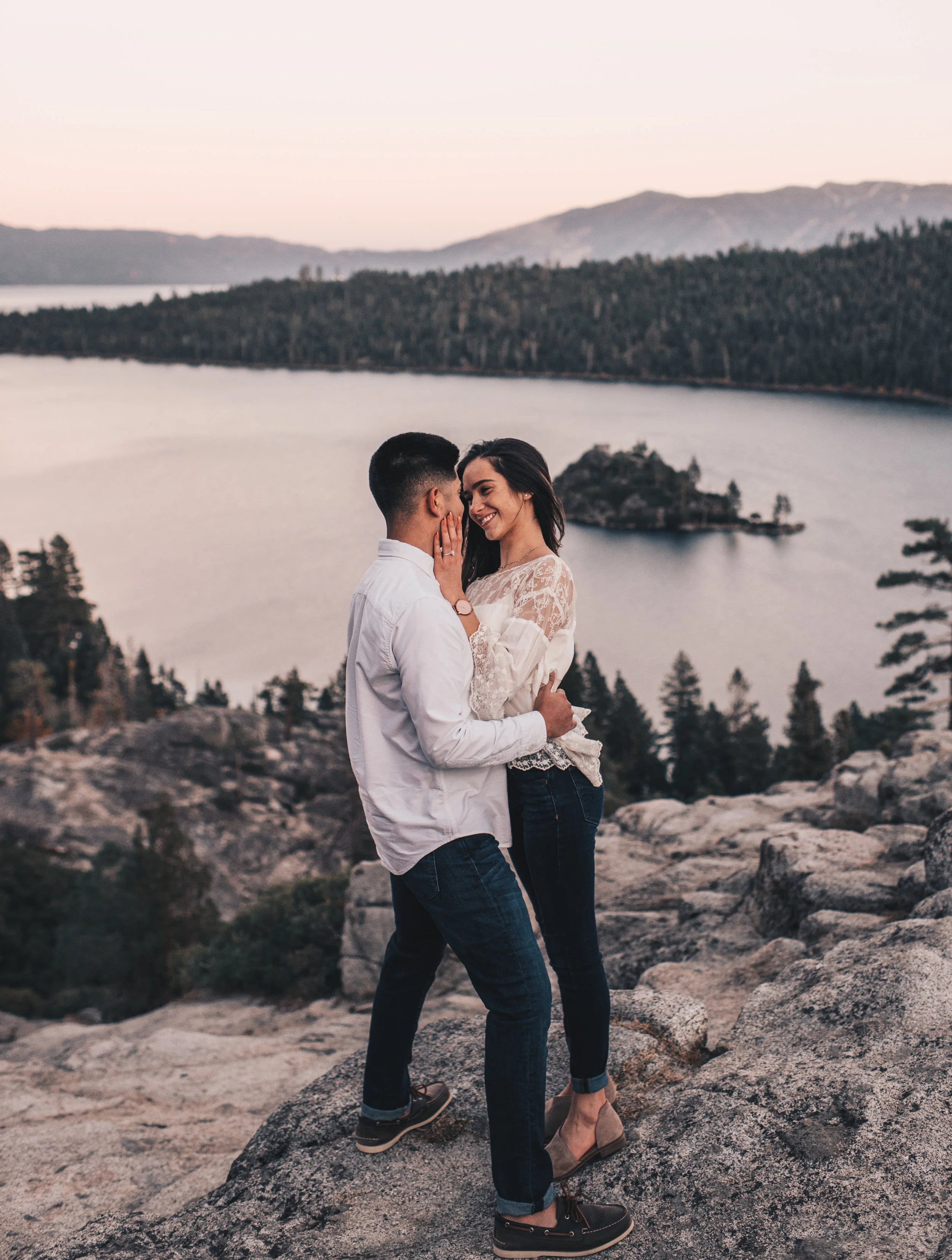 South Lake Tahoe Surprise Proposal &amp; Engagement // Lake Tahoe, CA // Edgar &amp; Ali