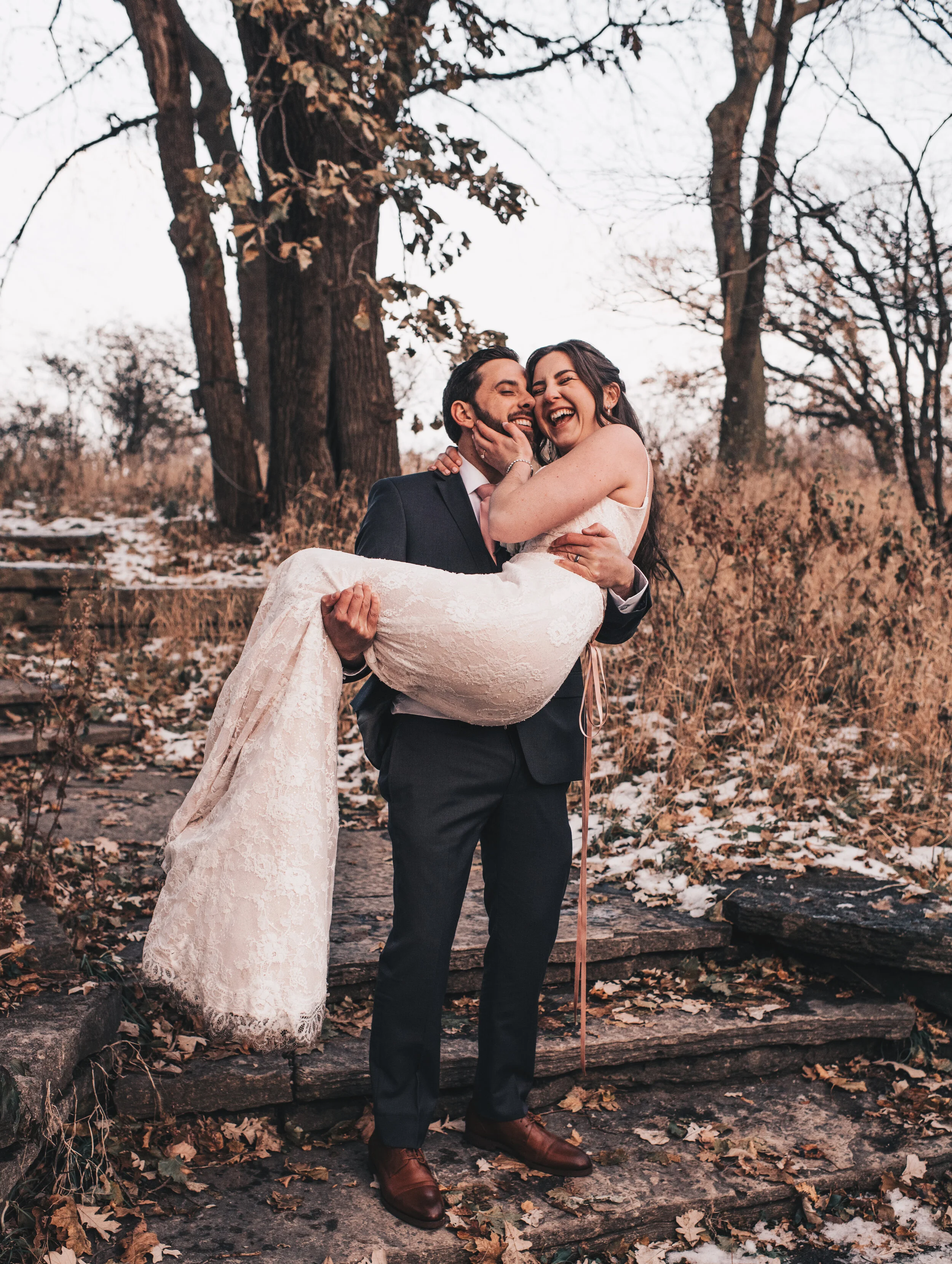 Alfred Caldwell Lily Pool Intimate Ceremony // Downtown Chicago // Mark Alfred Caldwell Lily Pool Intimate Ceremony // Downtown Chicago // Mark