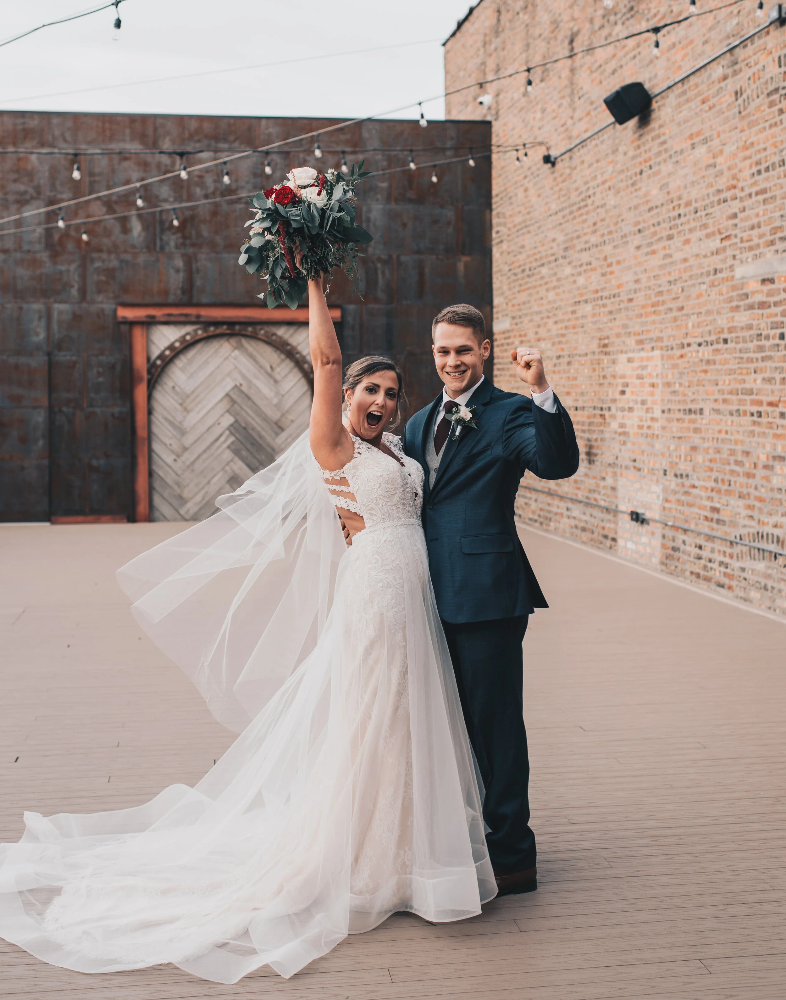 The Haight Winter Wedding // Elgin, IL // Nick &amp; Anna