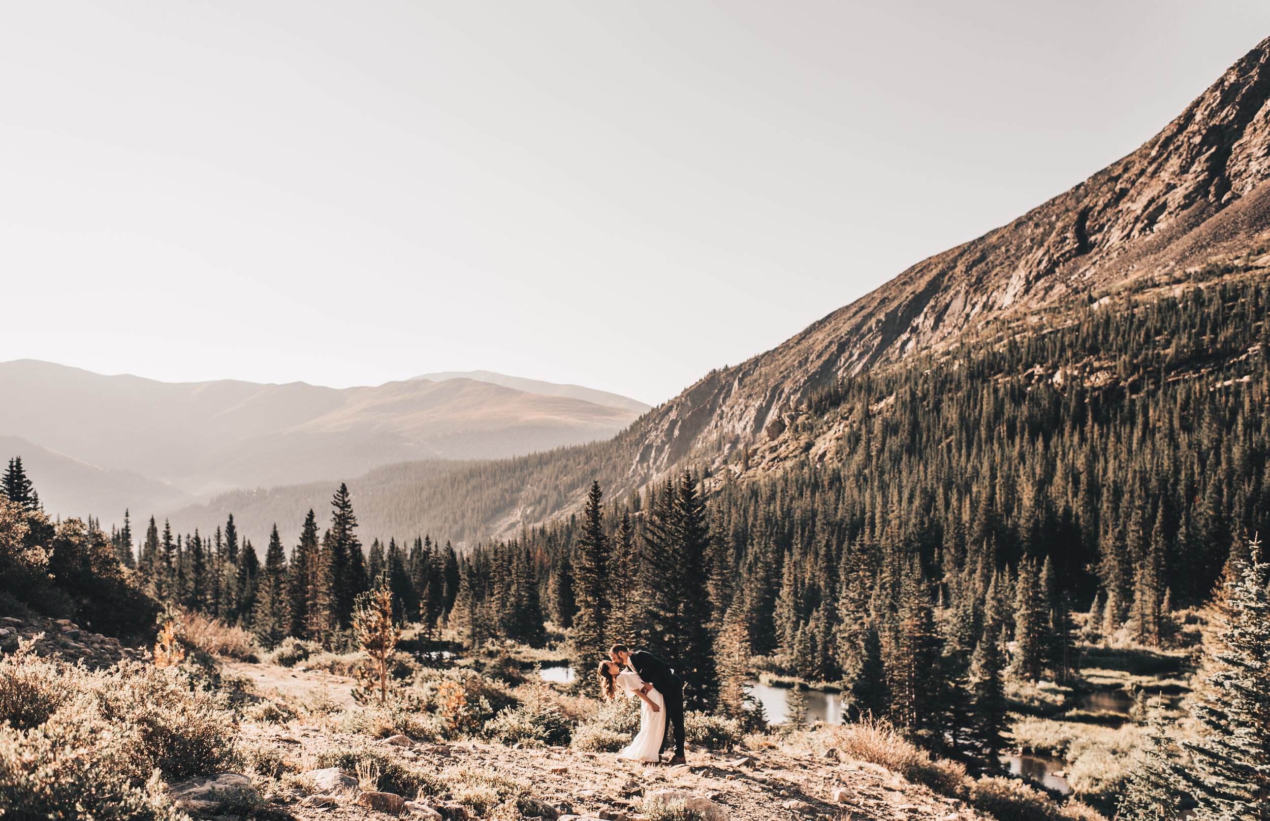 Colorado Elopement at Sapphire Point Overlook // Breckenridge, CO // Zack &amp; Marin