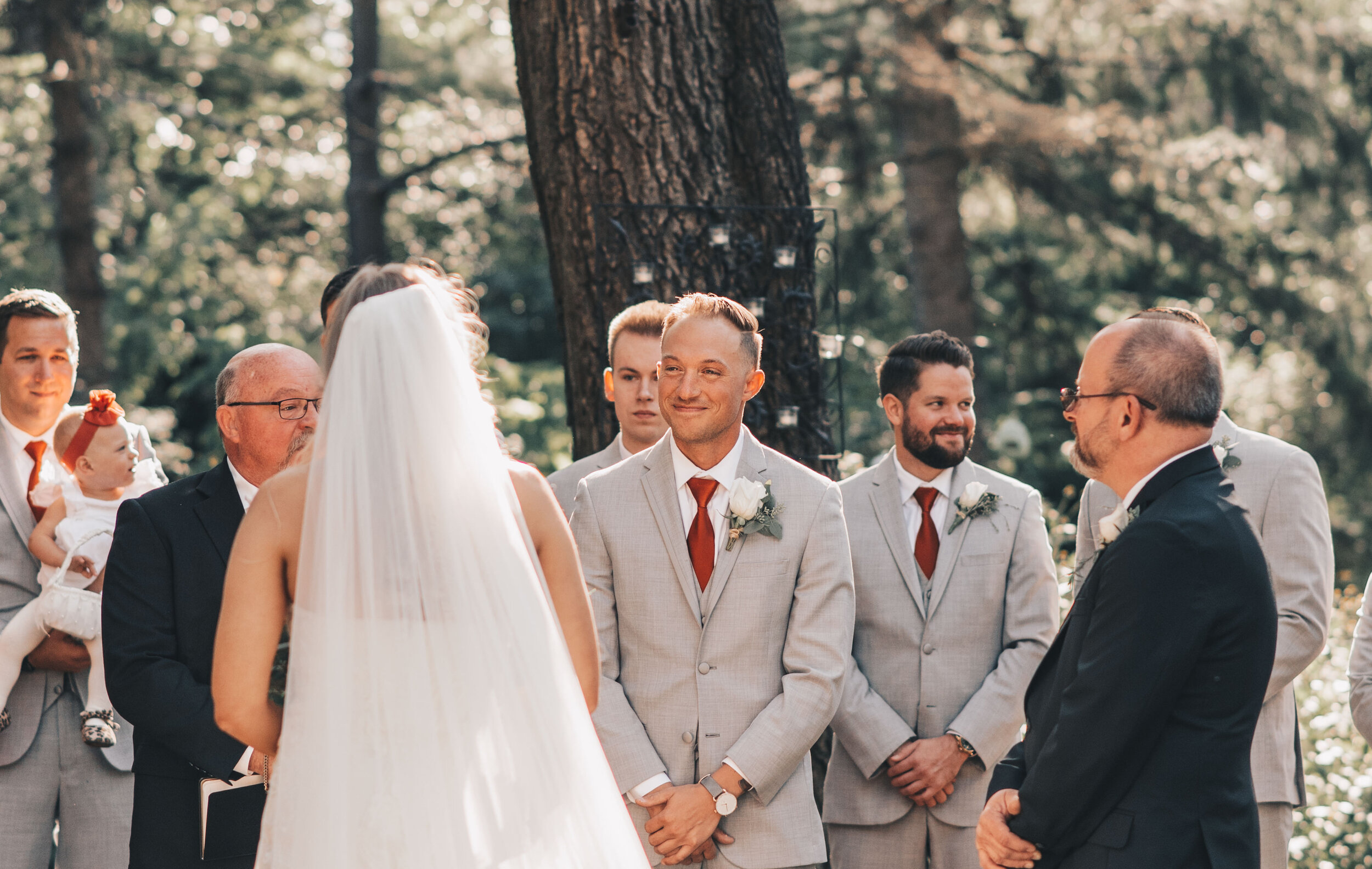 Midwest Backyard Wedding, Intimate Wedding, Outdoor Wedding, Illinois Backyard Wedding, Illinois Intimate Wedding Ceremony