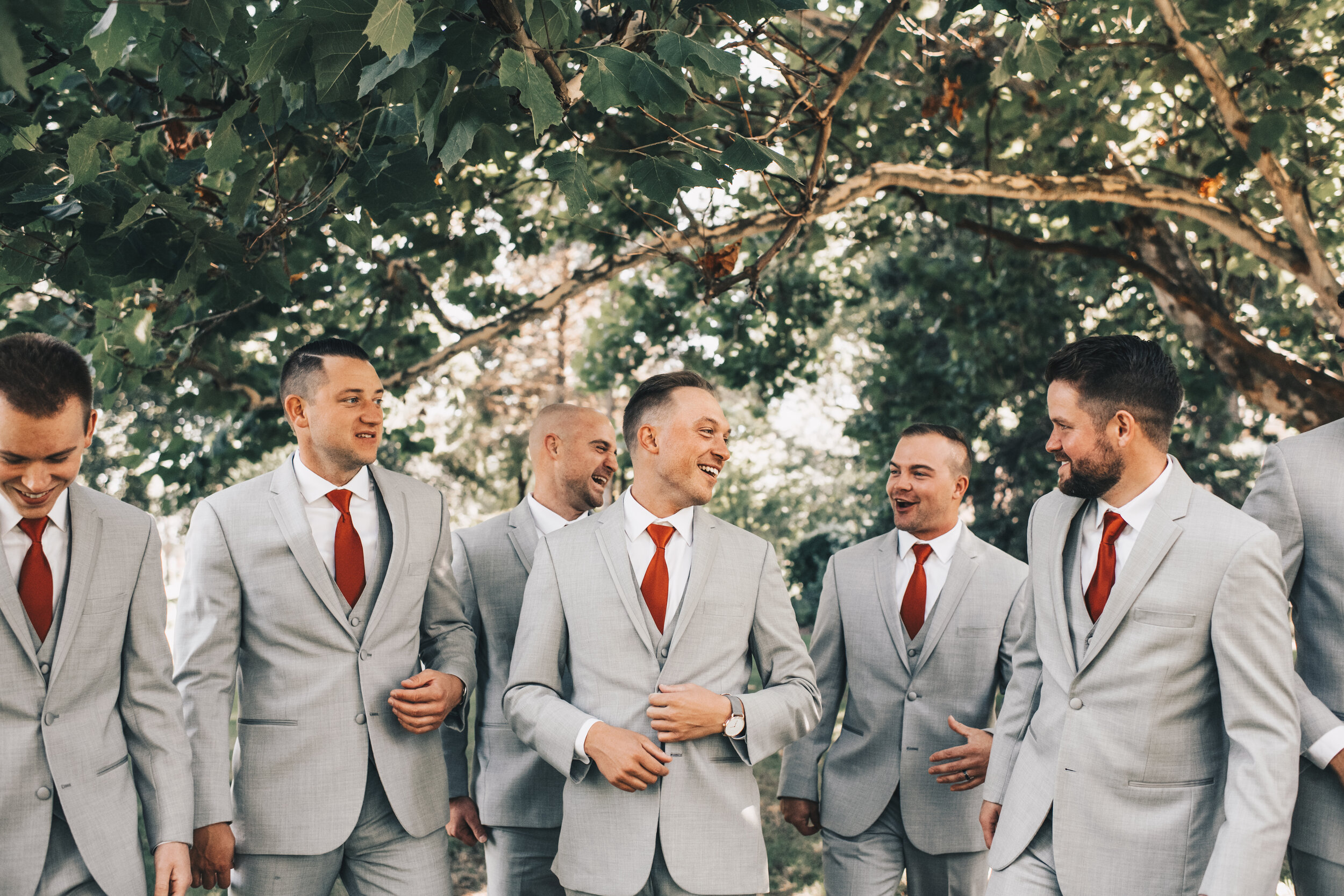 Midwest Backyard Wedding, Intimate Wedding, Outdoor Wedding, Illinois Backyard Wedding, Illinois Intimate Wedding, Groom Getting Ready Photos, Groom and Groomsmen Photos