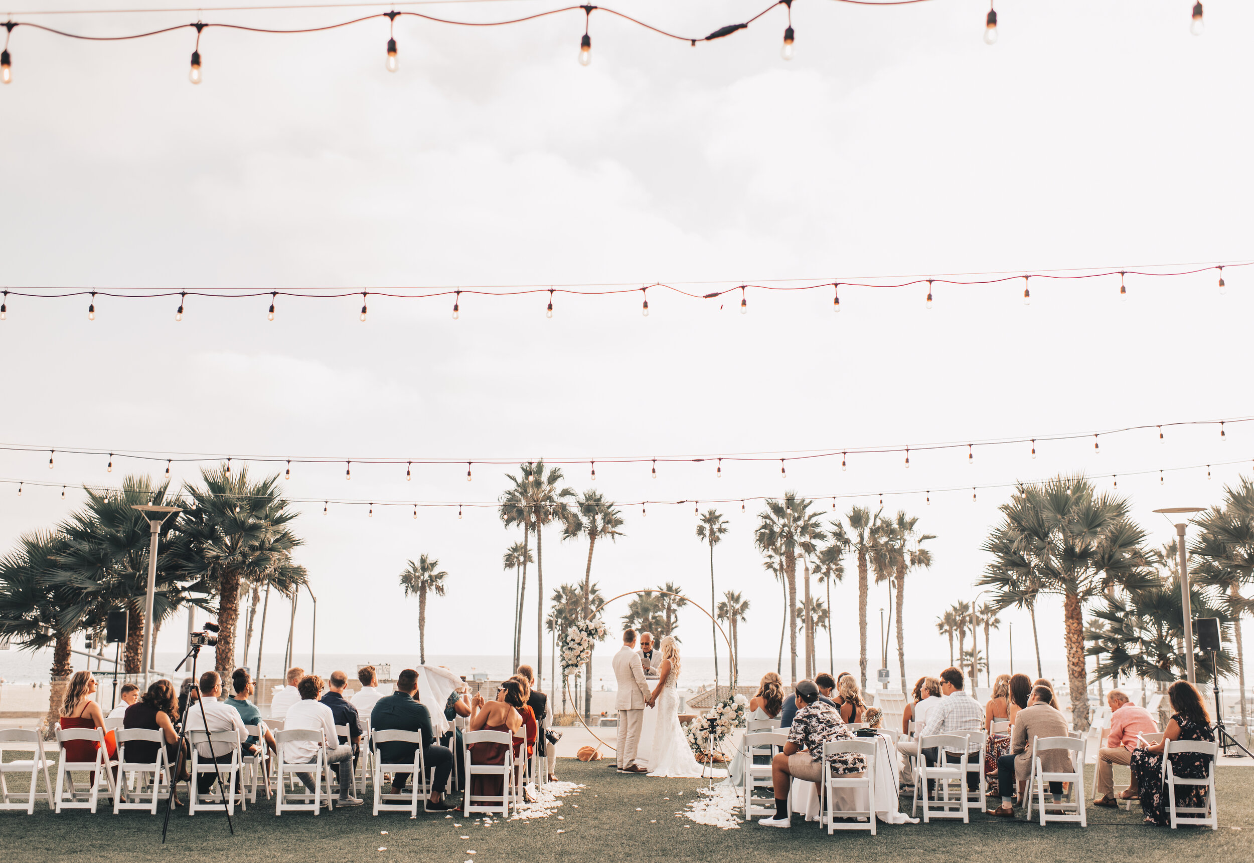 California Wedding, Coastal Beach Wedding, Dreamy California Wedding, Pasea Hotel Wedding Huntington Beach, Beach Wedding, Ceremony