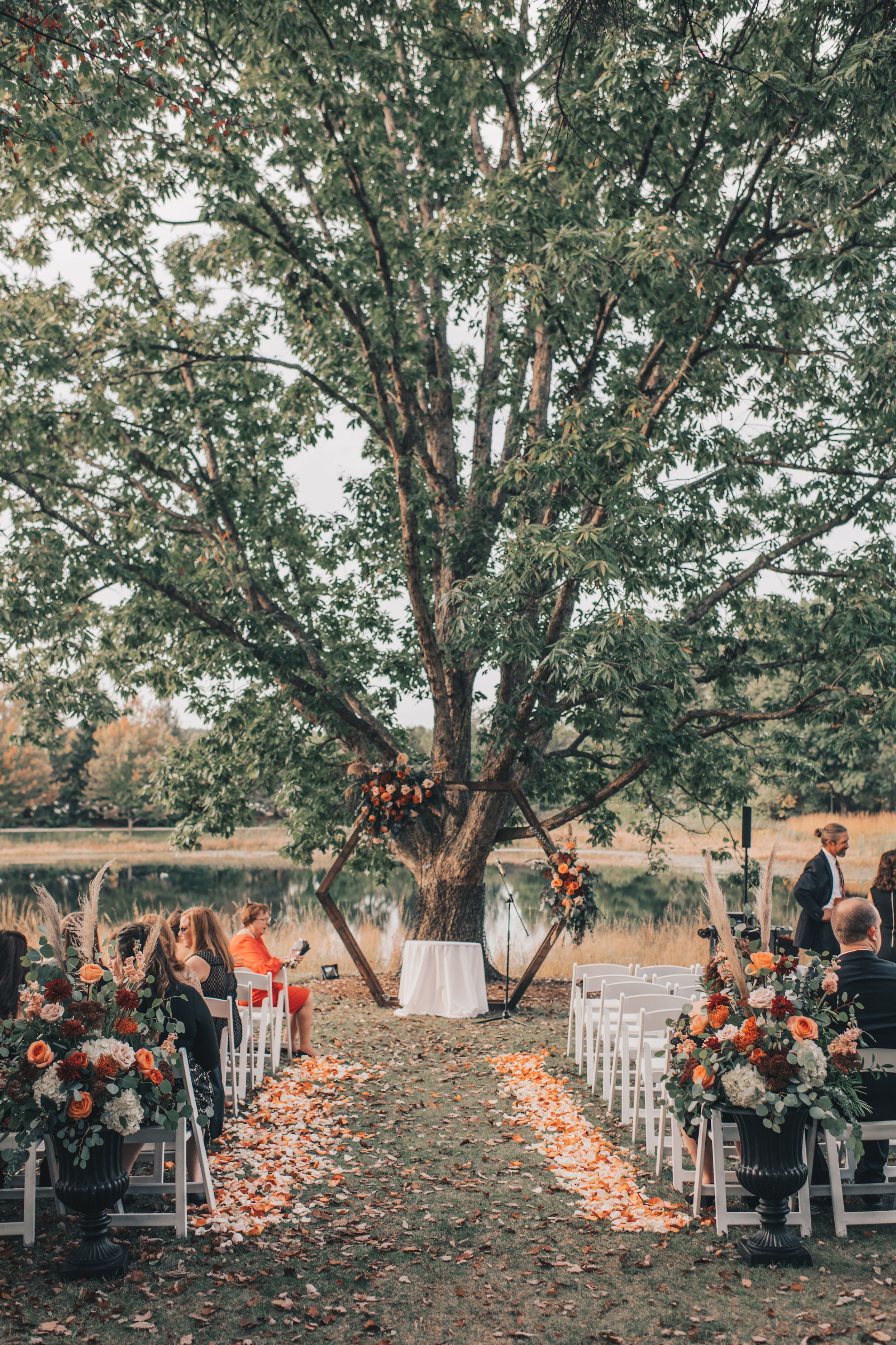 The Morton Arboretum Wedding, Morton Arboretum Wedding Photographer, Morton Arboretum Elopement Photographer, Morton Arboretum Fall Wedding, Illinois Wedding Photographer