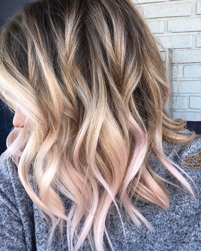 + Blush 🌸 Hairpaint + 
#behindthechair #btconeshot_hairpaint18 #btconeshot_pastel18 @behindthechair_com