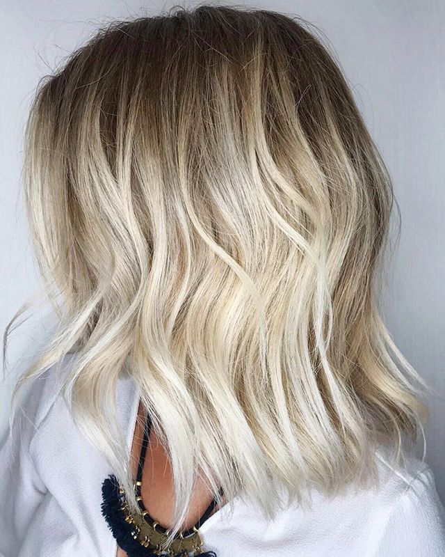 ⚡️Blonde | Shadow⚡️ Which do you prefer: brightness at the top or keeping some depth? 🤔

#btconeshot_hairpaint18 #behindthechair @behindthechair_com